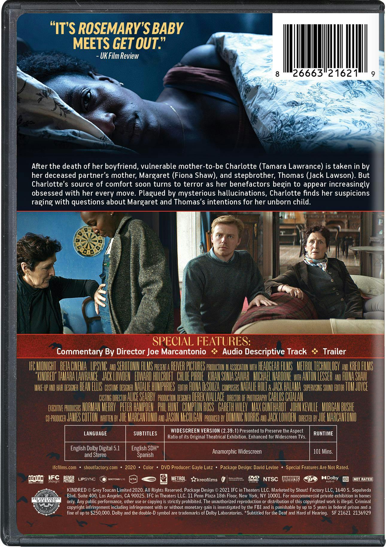 Kindred [DVD] - Image 3