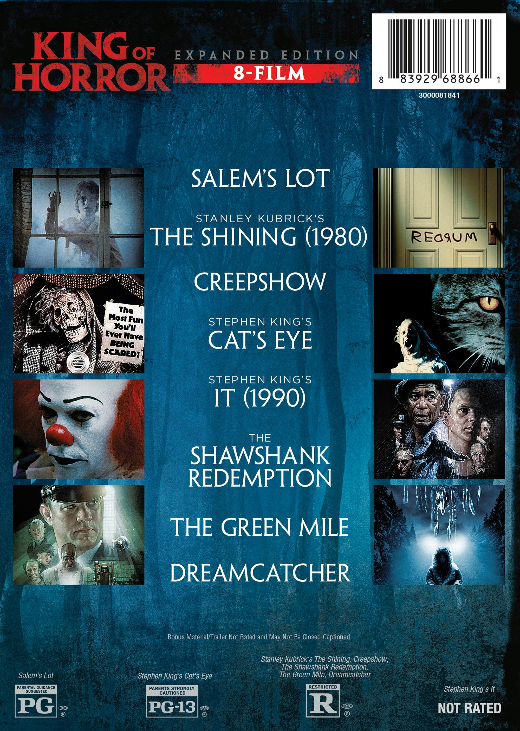 King of Horror 8 Film Collection (Box Set) [DVD] - Image 2