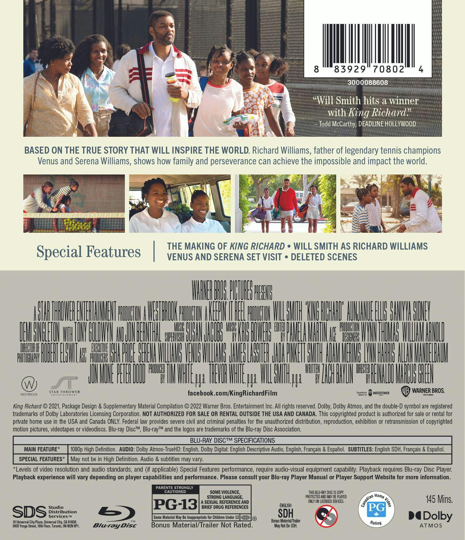 King Richard (Blu-ray) [Blu-ray] - Image 3