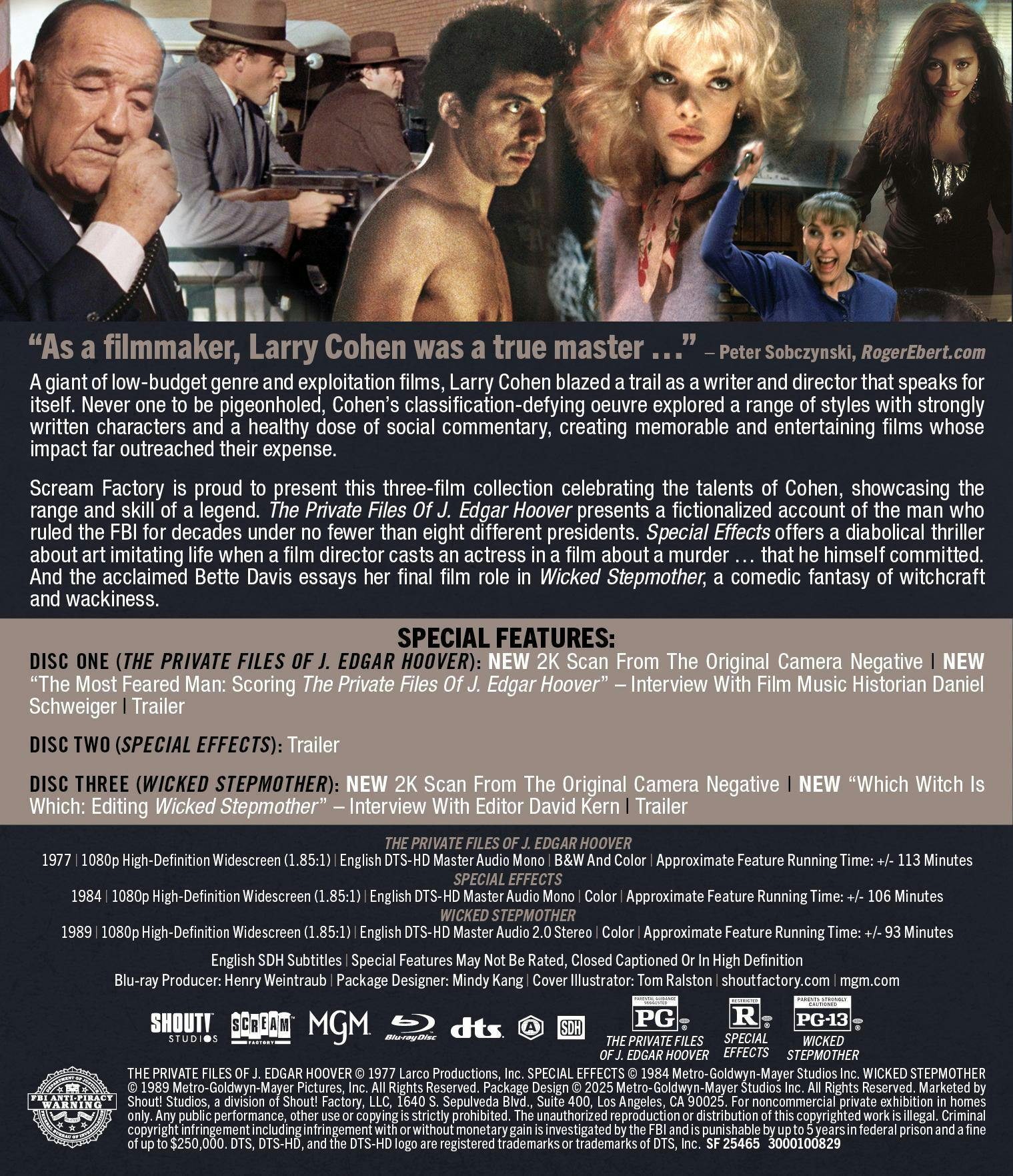 Larry Cohen Mystery & Misdirection (GRUV Exclusive) [Blu-ray] - Image 3