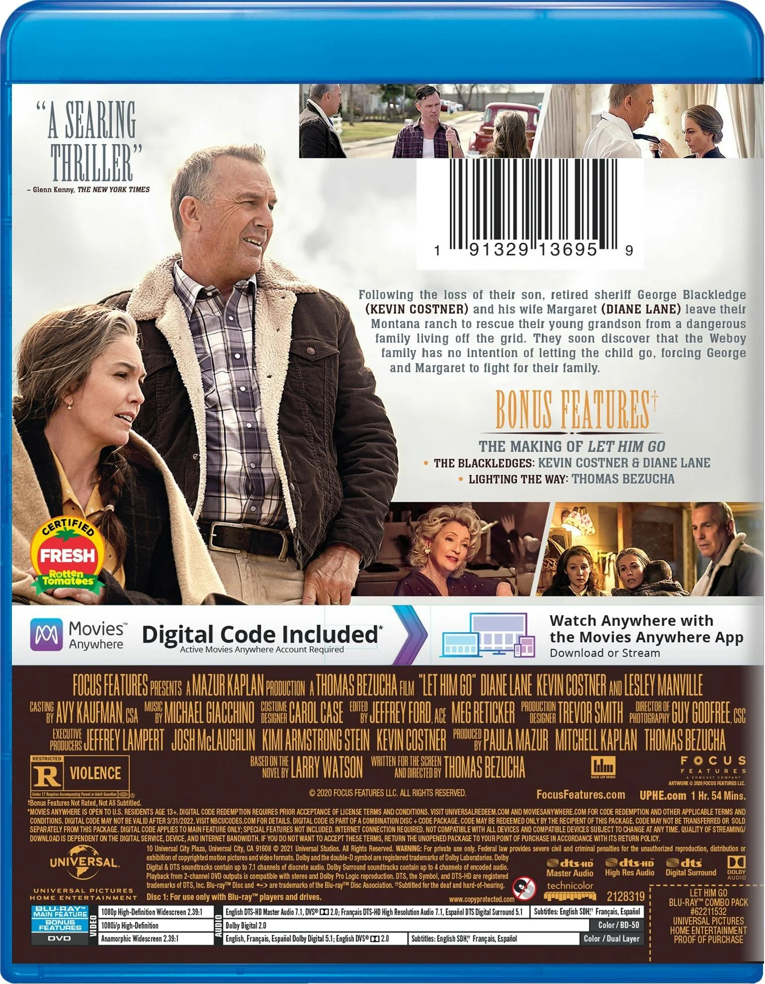 Let Him Go (with DVD) [Blu-ray] - Image 2