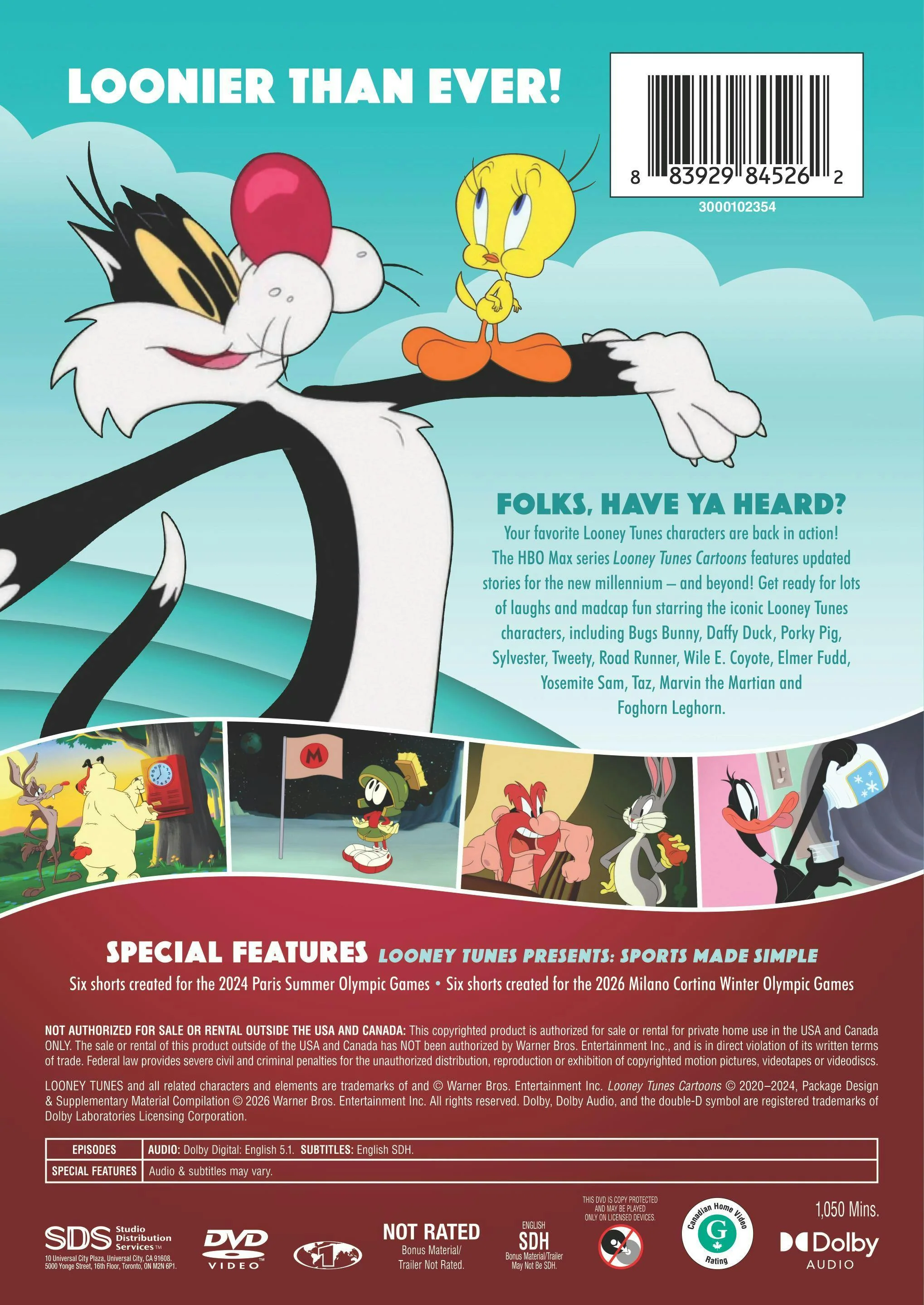 Looney Tunes Cartoons: The Complete Series [DVD] - Image 3
