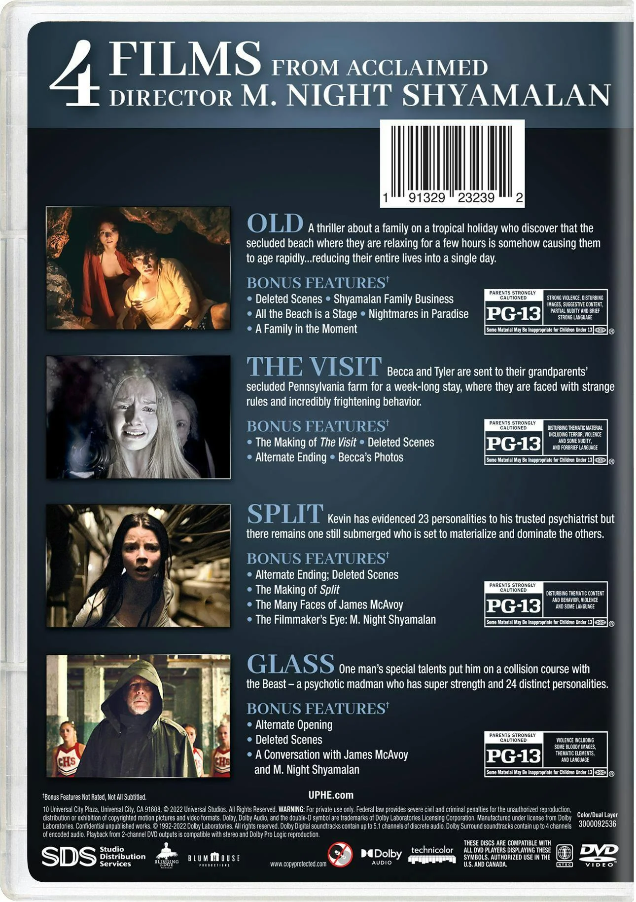 M. Night Shyamalan 4-Movie Collection [DVD] - Image 3