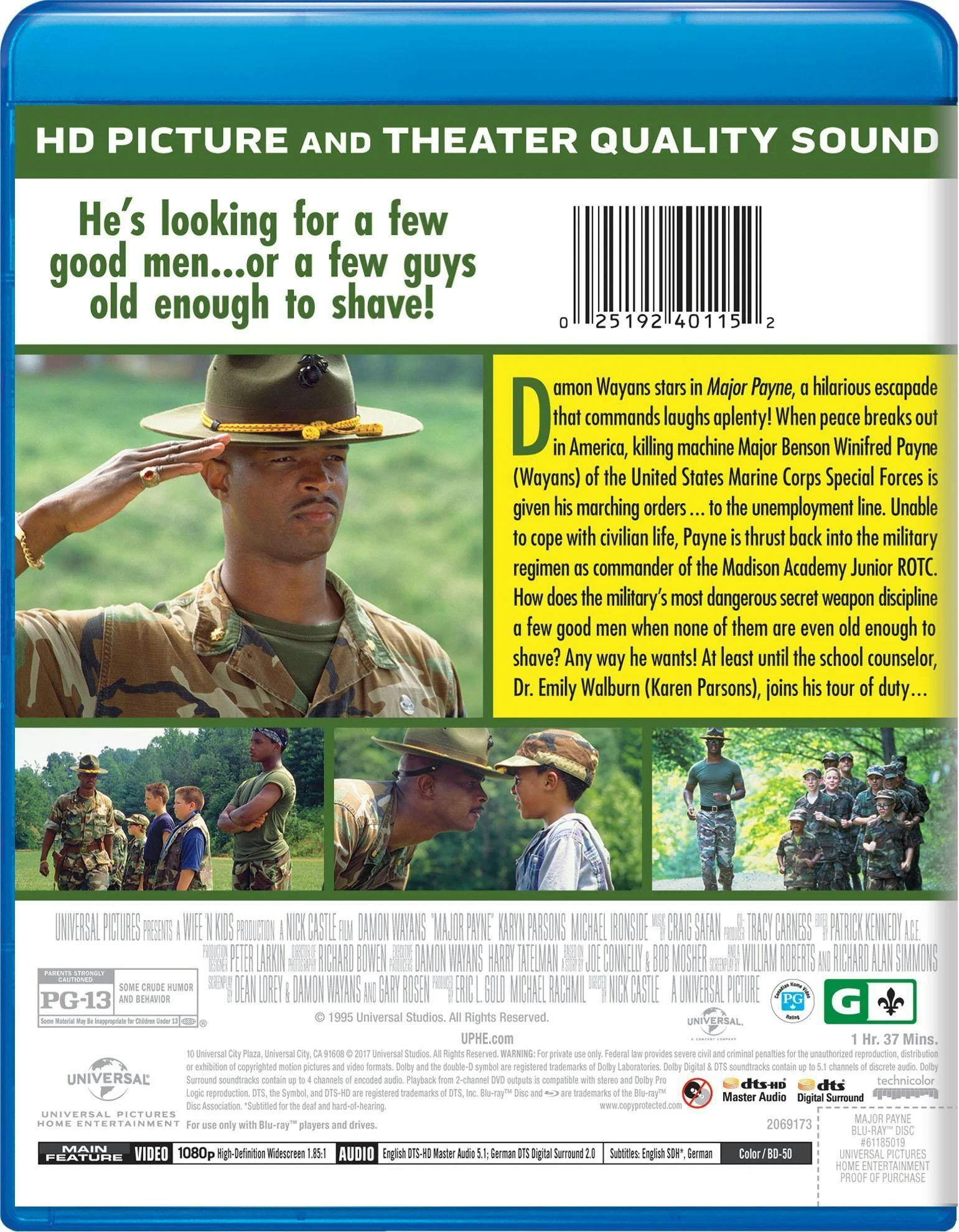 Major Payne [Blu-ray] - Image 3