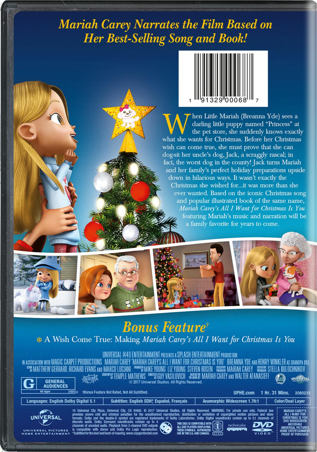Mariah Carey's All I Want for Christmas Is You [DVD] - Image 2