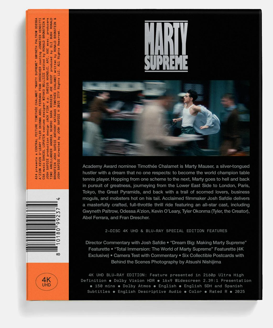 Marty Supreme (4K Ultra HD + Blu-ray) [UHD] - Image 3