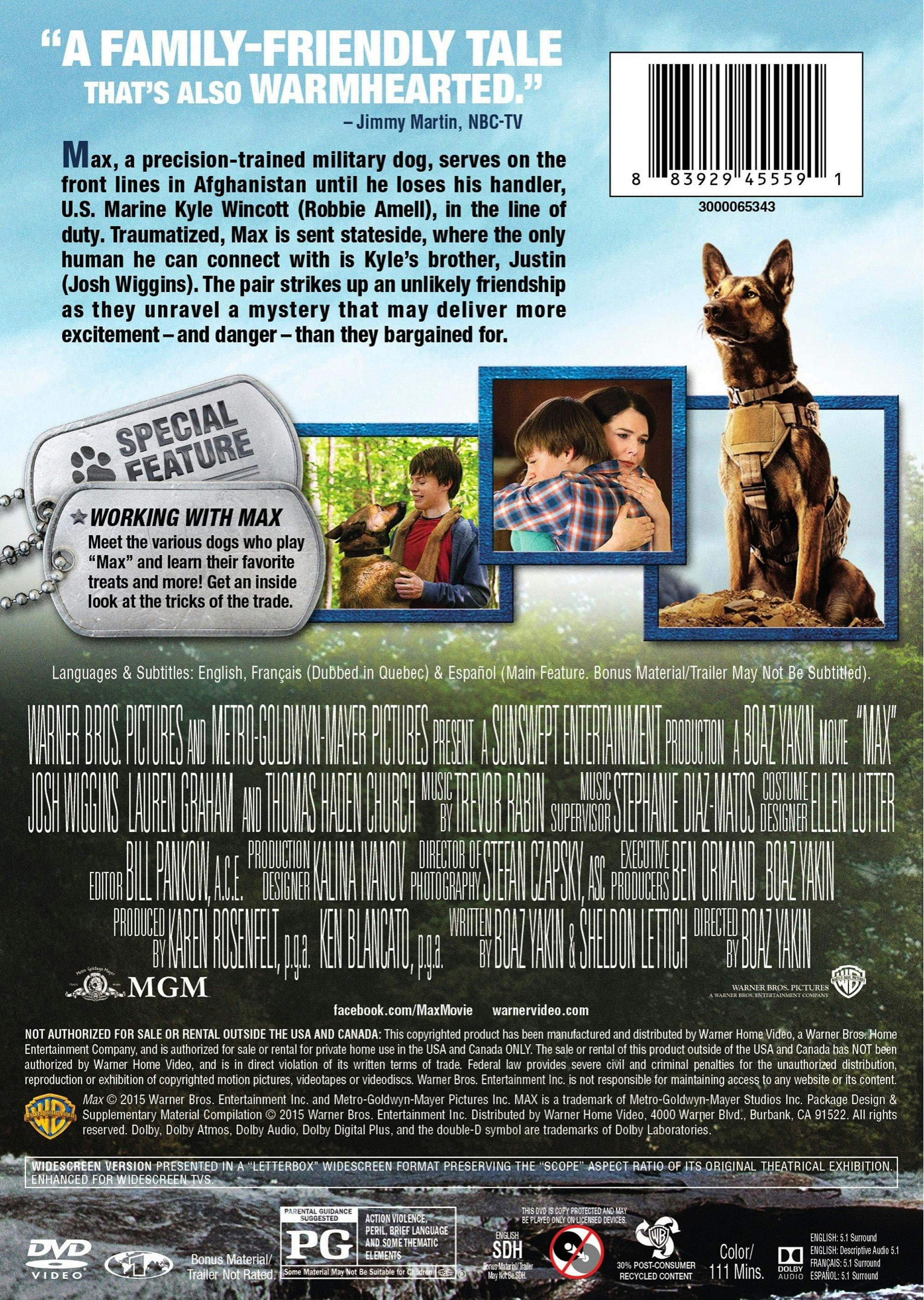 Max [DVD] - Image 2