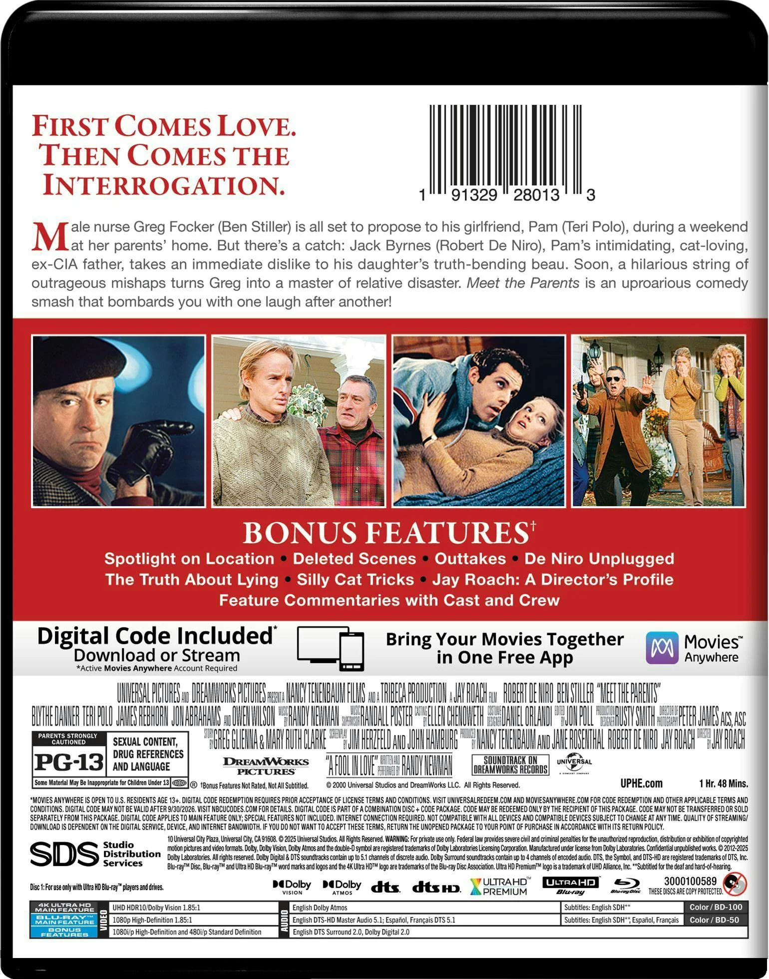 Meet the Parents - 4K Ultra HD + Blu-ray + Digital (4K Ultra HD + Blu-ray + Digital) [UHD] - Image 3