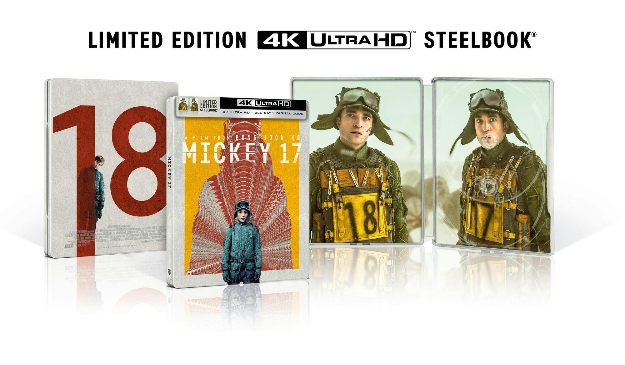 Mickey 17 (Limited Edition 4K Ultra HD Steelbook + Blu-ray) [UHD] - Image 4