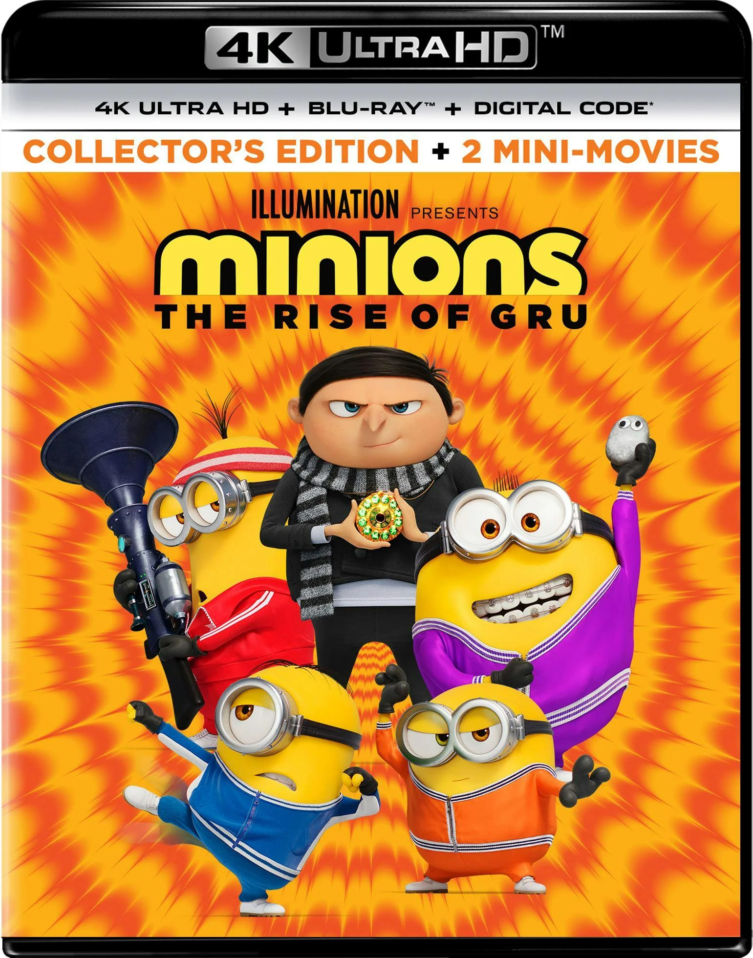 Minions: The Rise of Gru (4K Ultra HD + Blu-ray) [UHD]
