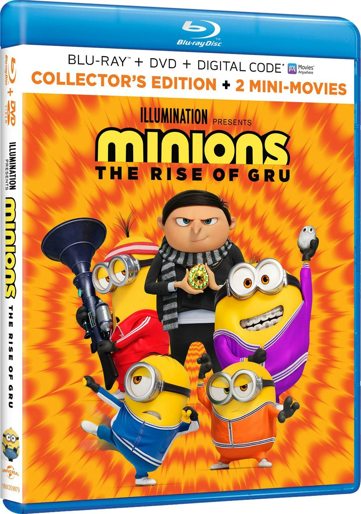 Minions: The Rise of Gru (Blu-ray + DVD + Digital Copy) [Blu-ray] - Image 2