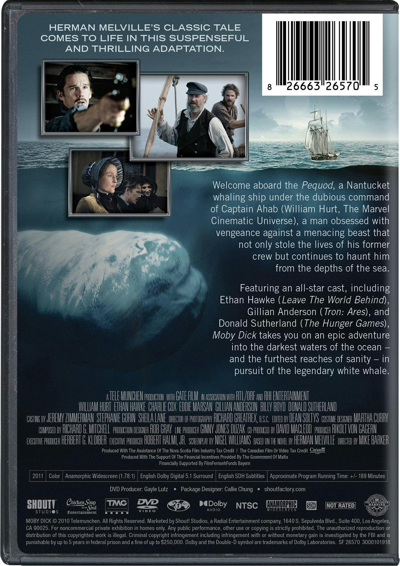 Moby Dick (2011) 15th Anniversary Edition (DVD) [DVD] - Image 3