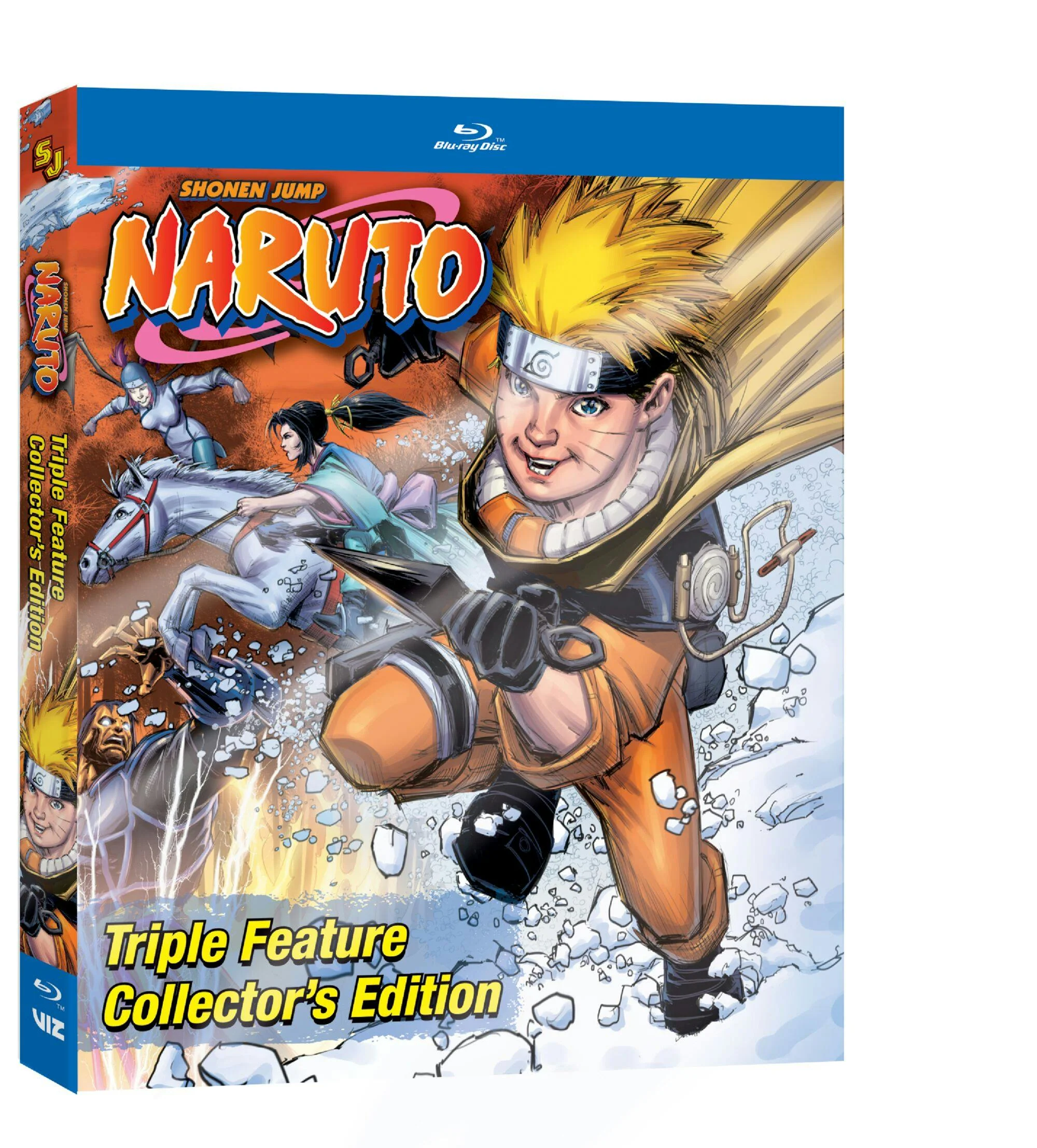 Naruto Triple Feature Collector's Edition (Blu-ray Steelbook) [Blu-ray] - Image 2