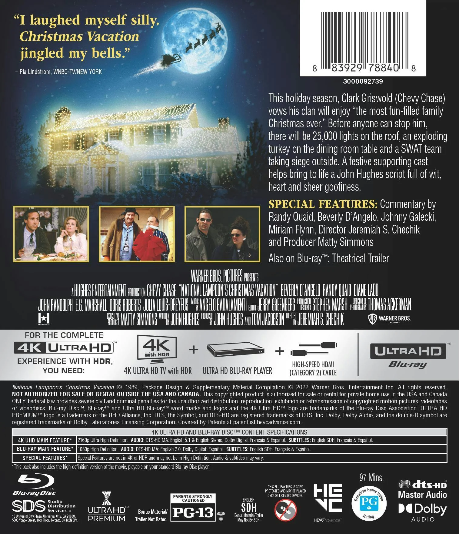 National Lampoon's Christmas Vacation (4K Ultra HD) [UHD] - Image 3