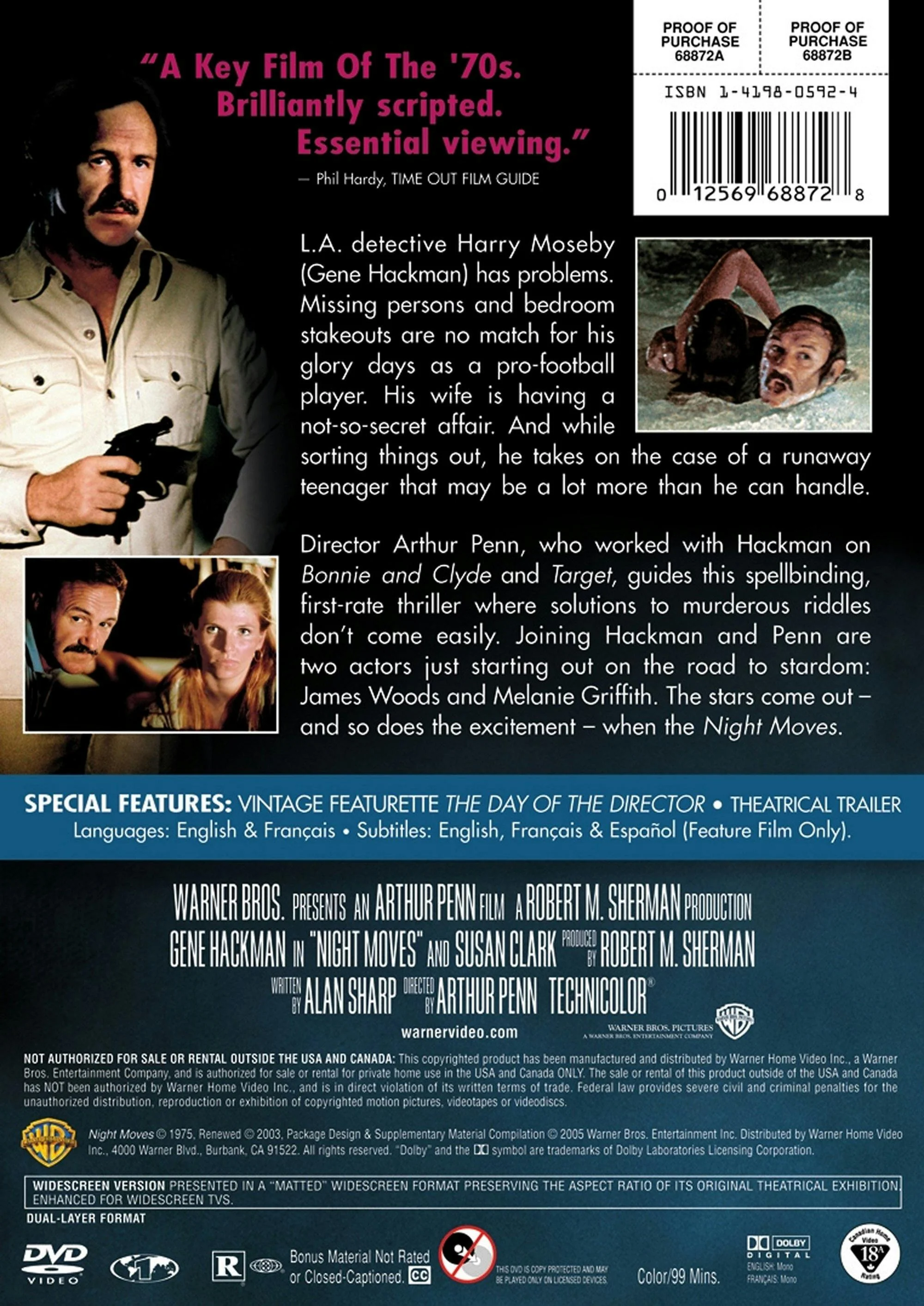 Night Moves (DVD Widescreen) [DVD] - Image 2