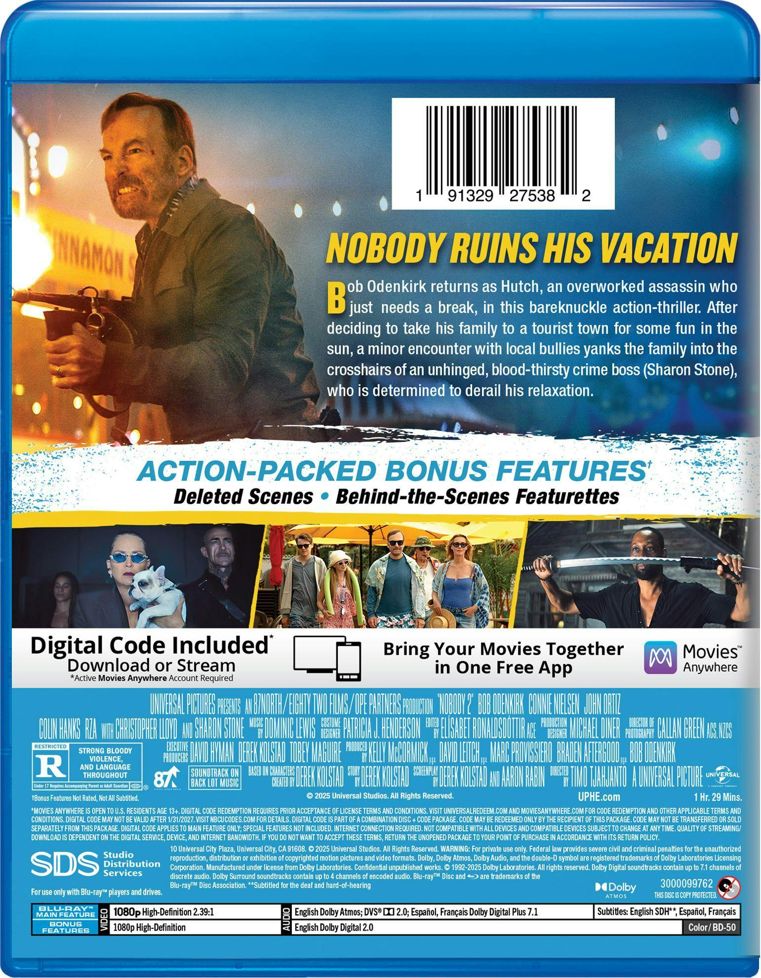 Nobody 2 - Collector's Edition Blu-ray + Digital (Blu-ray + Digital) [Blu-ray] - Image 3