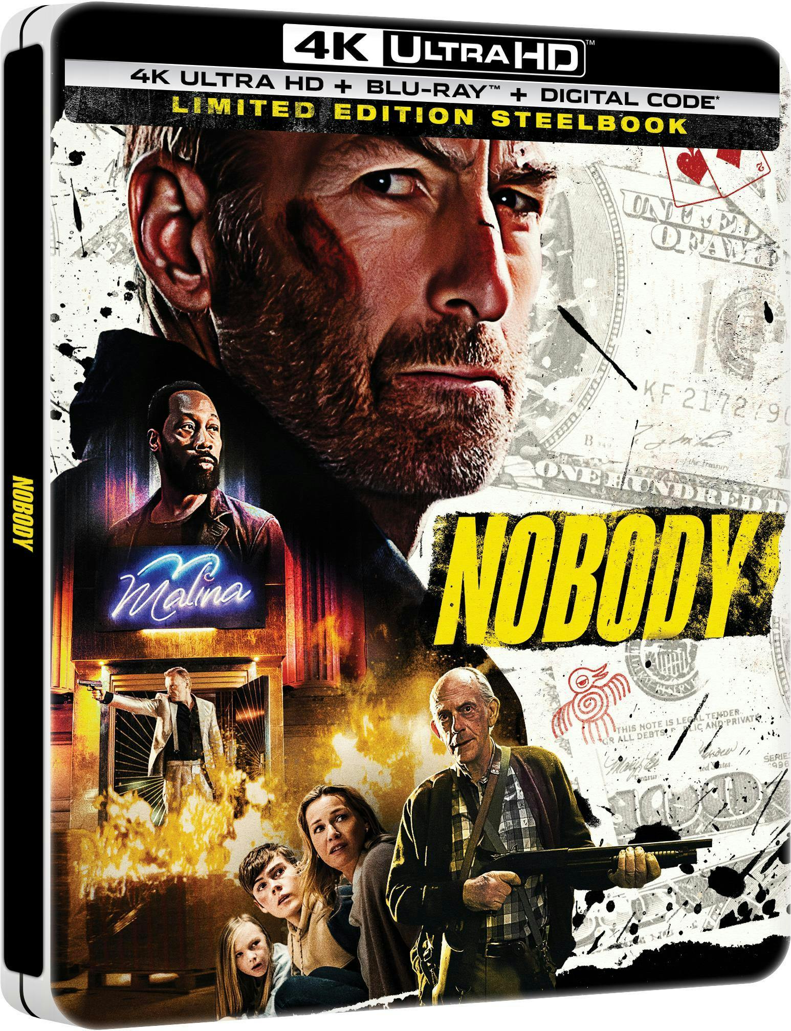 Nobody (Limited Edition 4K Ultra HD Steelbook + Blu-ray + Digital) [UHD] - Image 3