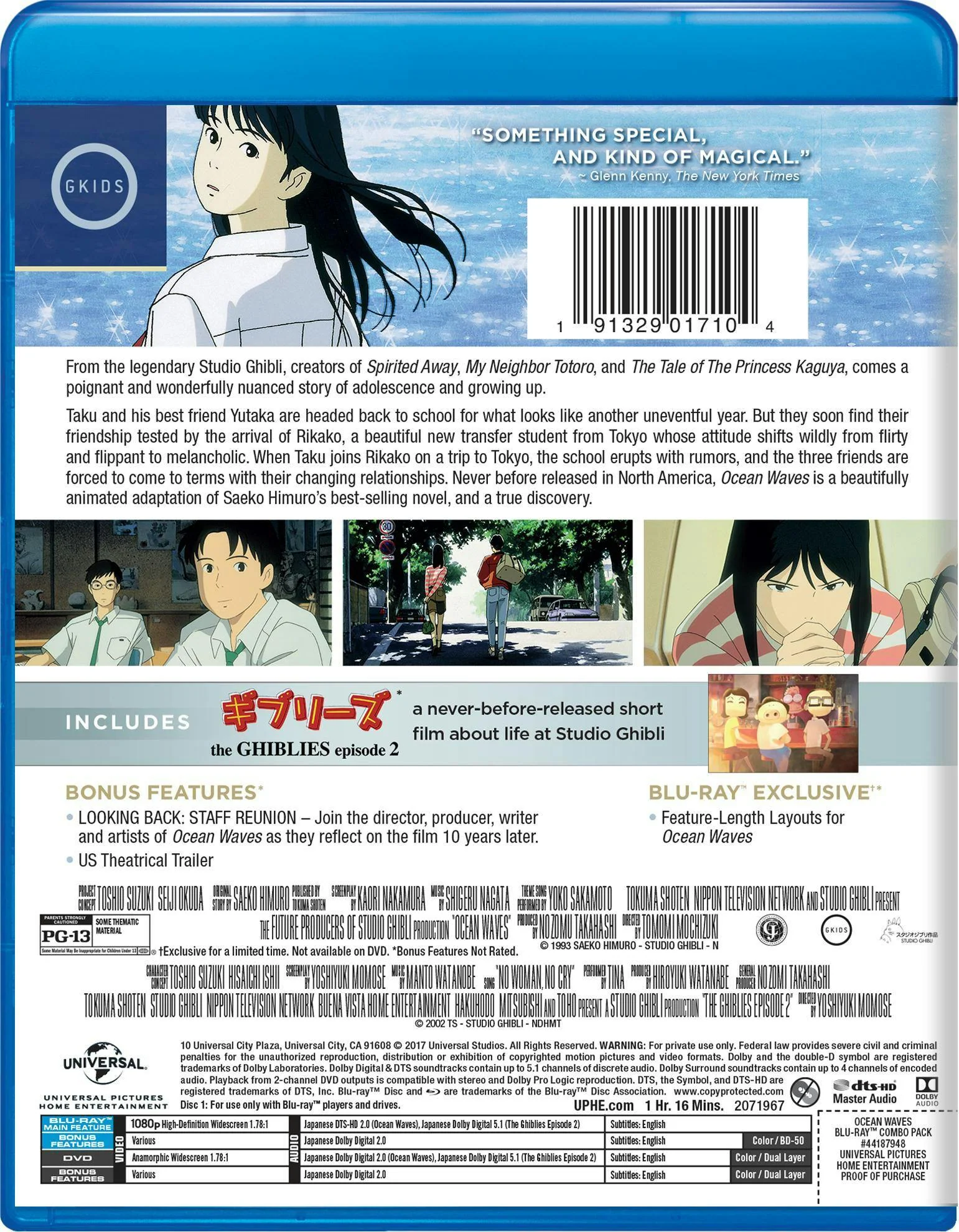 Ocean Waves (Digital) [Blu-ray] - Image 2