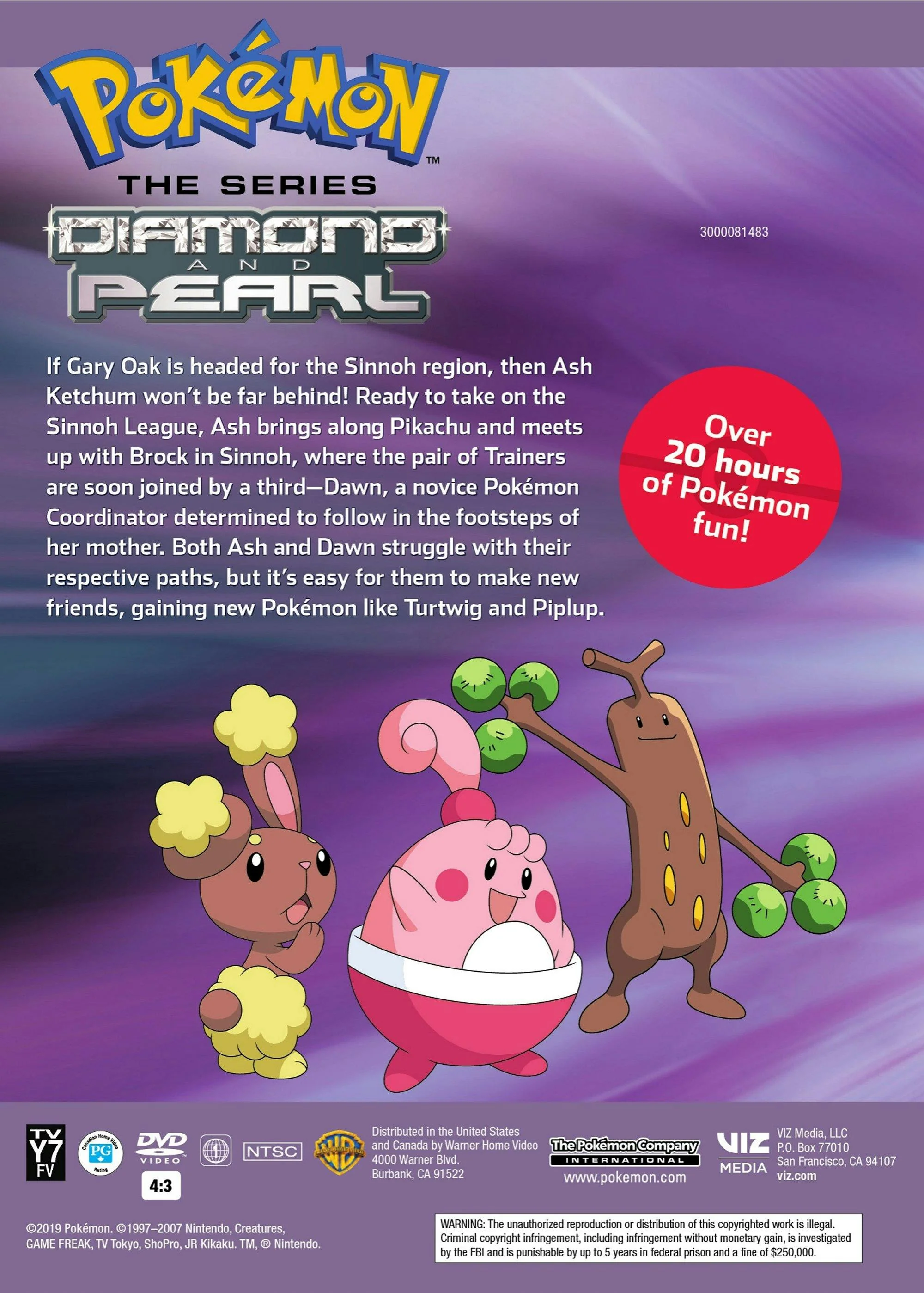 Pokémon: Diamond and Pearl - The Complete Season (Box Set) [DVD] - Image 2