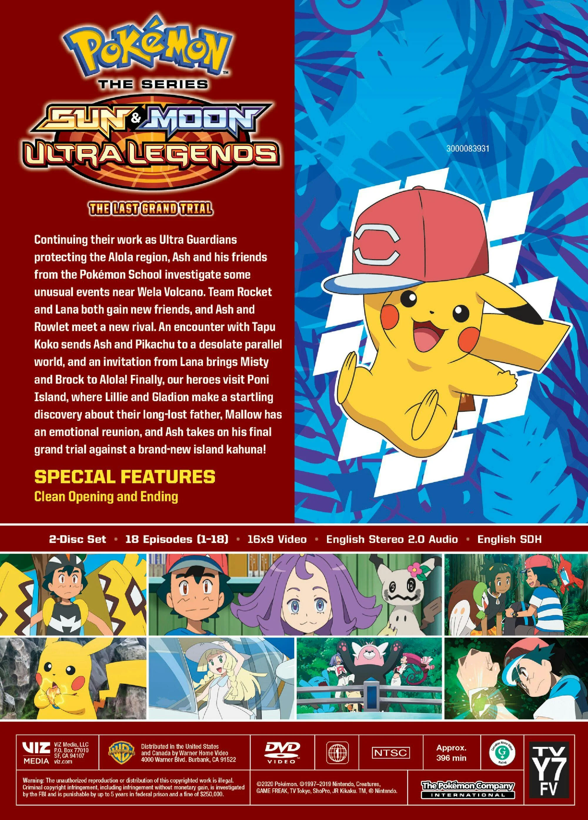 Pokémon: Sun and Moon Ultra Legends - The Last Grand Trial [DVD] - Image 2