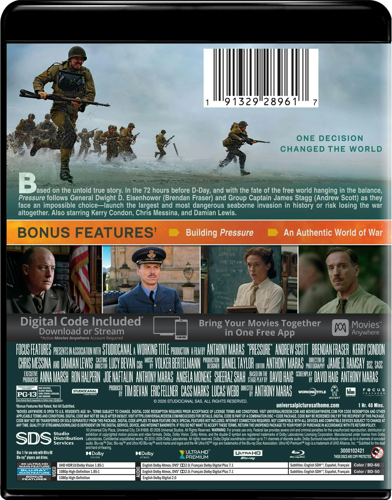 Pressure (4K Ultra HD + Blu-ray + Digital) [UHD] - Image 3