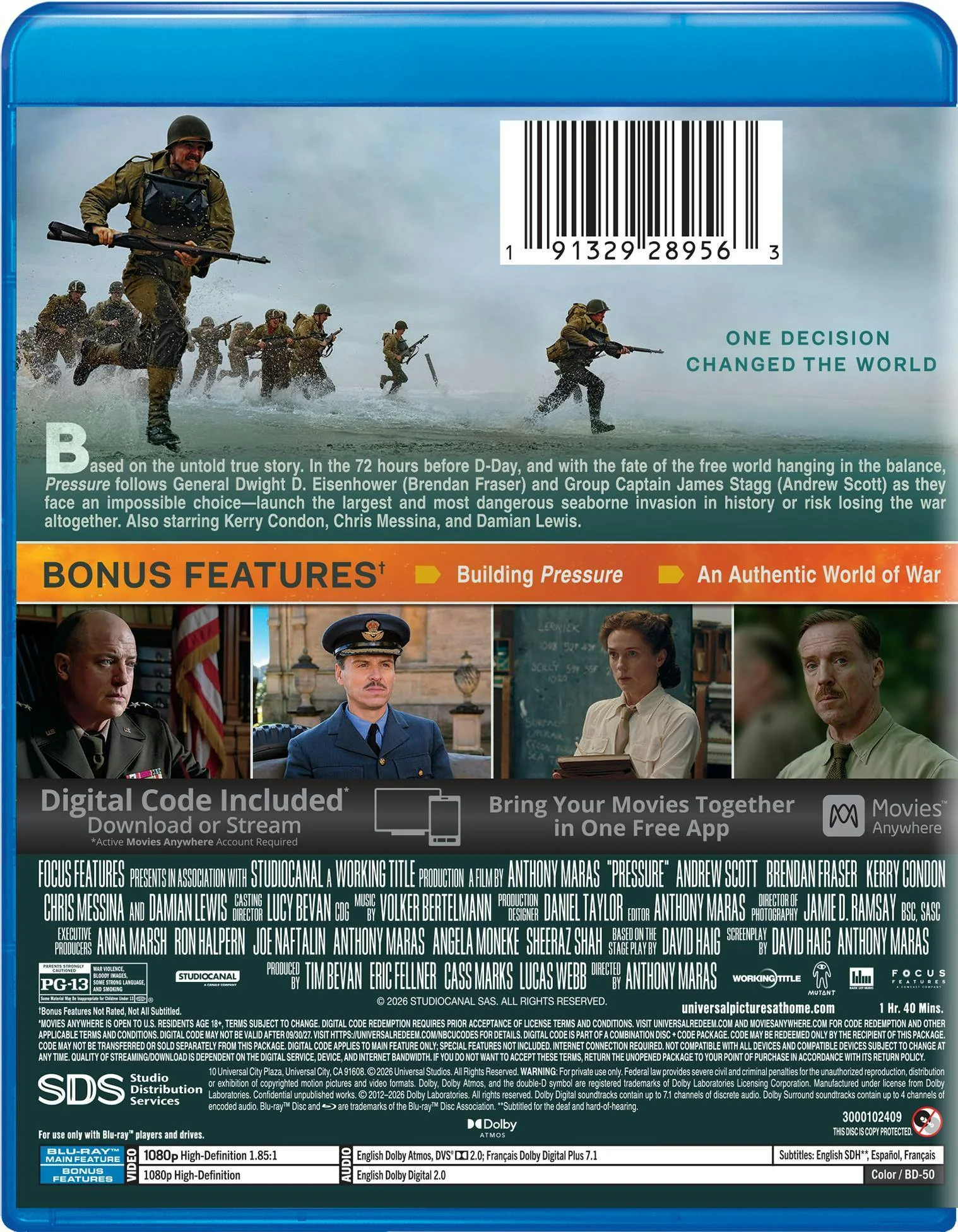 Pressure (Blu-ray + Digital) [Blu-ray] - Image 3