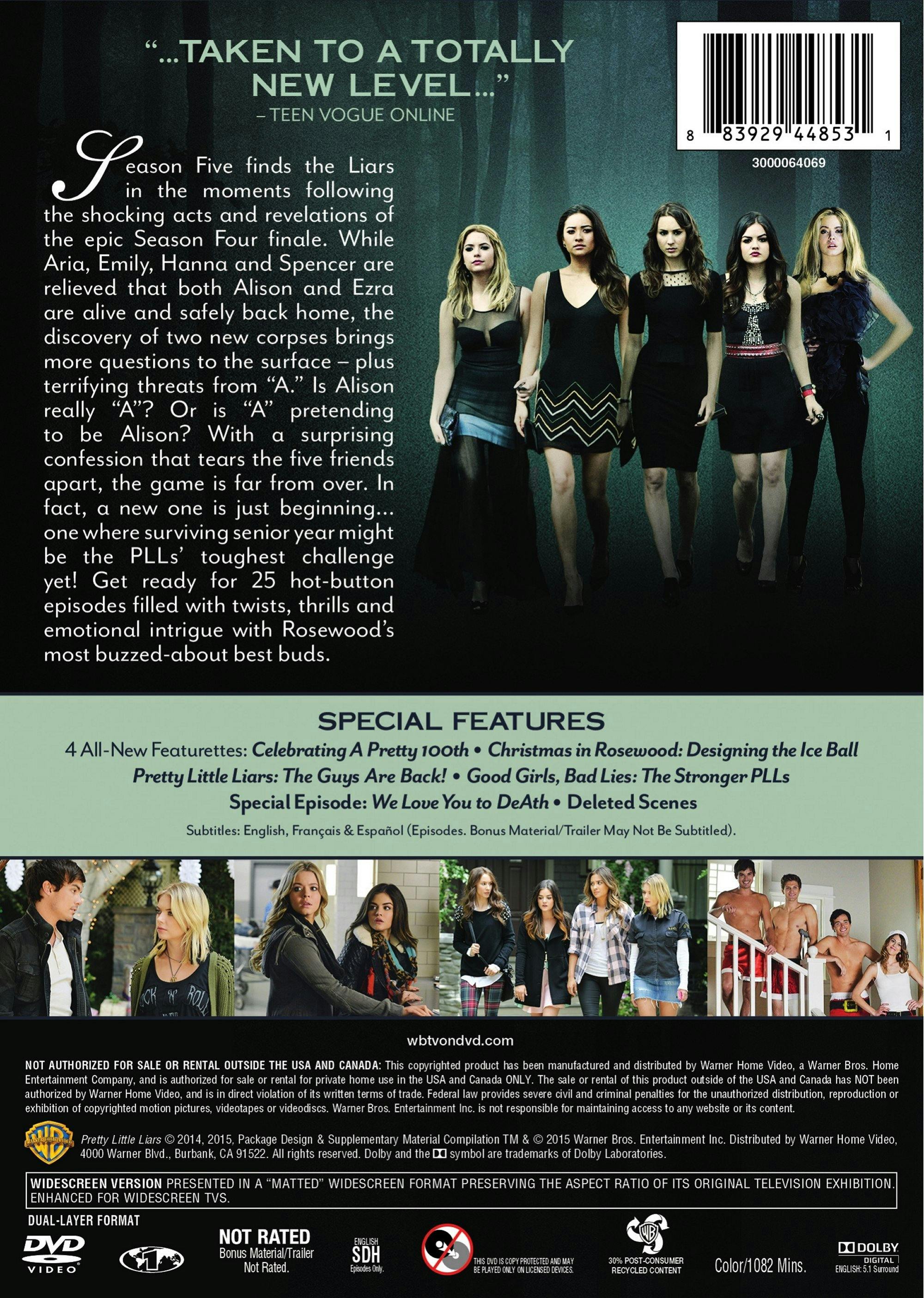 Pretty Little Liars: The Complete Fifth Season (Box Set) [DVD] - Image 2
