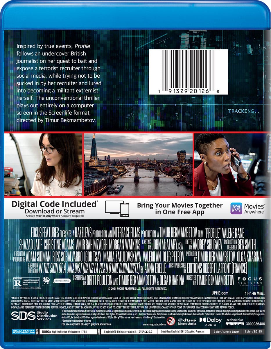 Profile (Blu-ray + Digital Copy) [Blu-ray] - Image 2