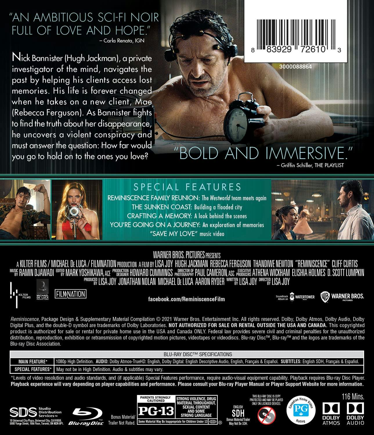 Reminiscence [Blu-ray] - Image 3