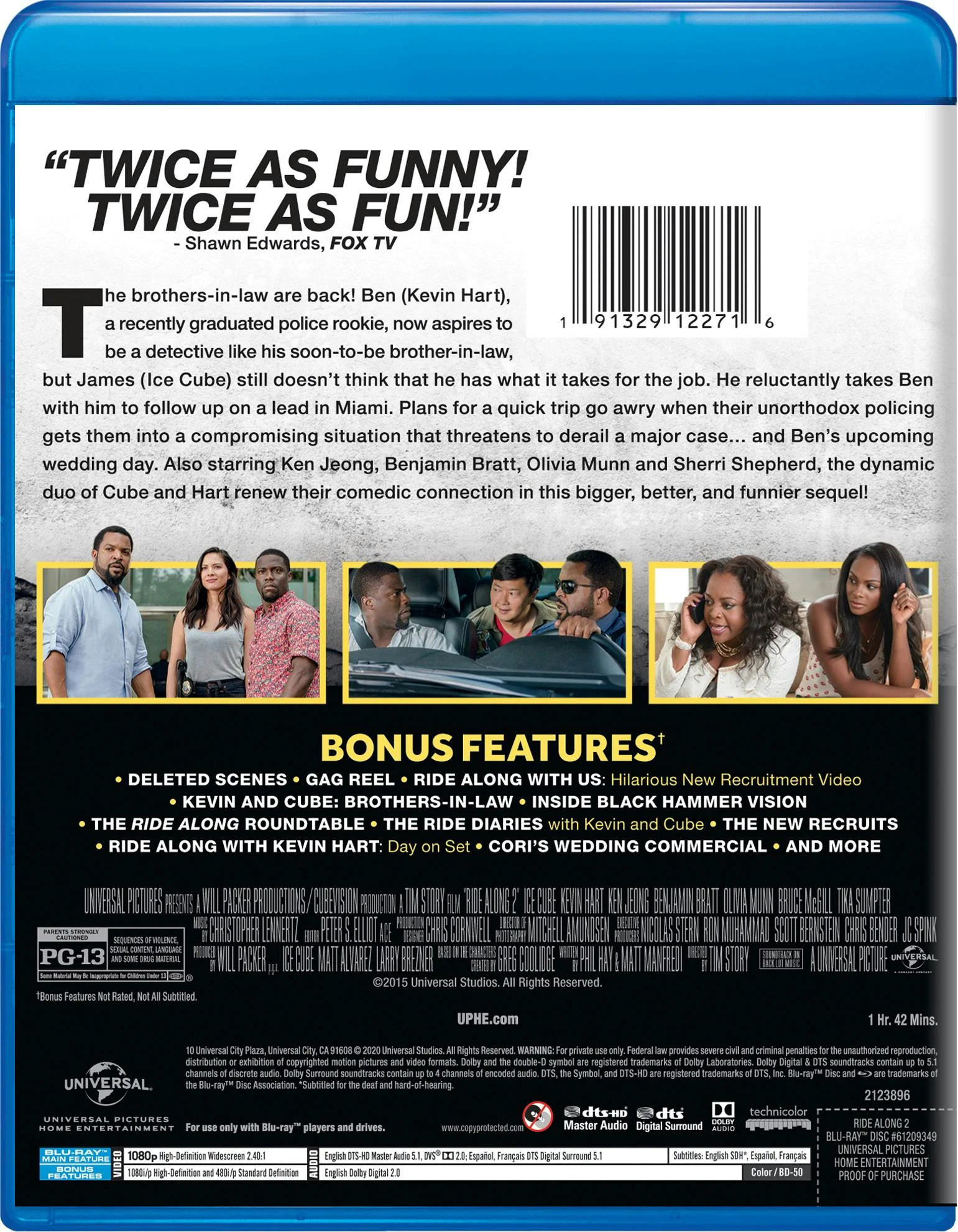 Ride Along 2 (Blu-ray New Box Art) [Blu-ray] - Image 2