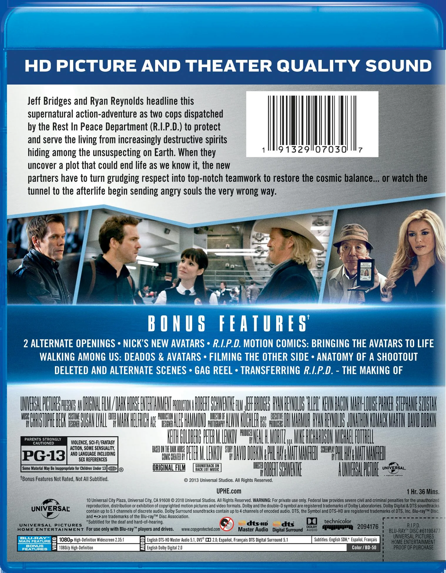 R.I.P.D. [Blu-ray] - Image 2
