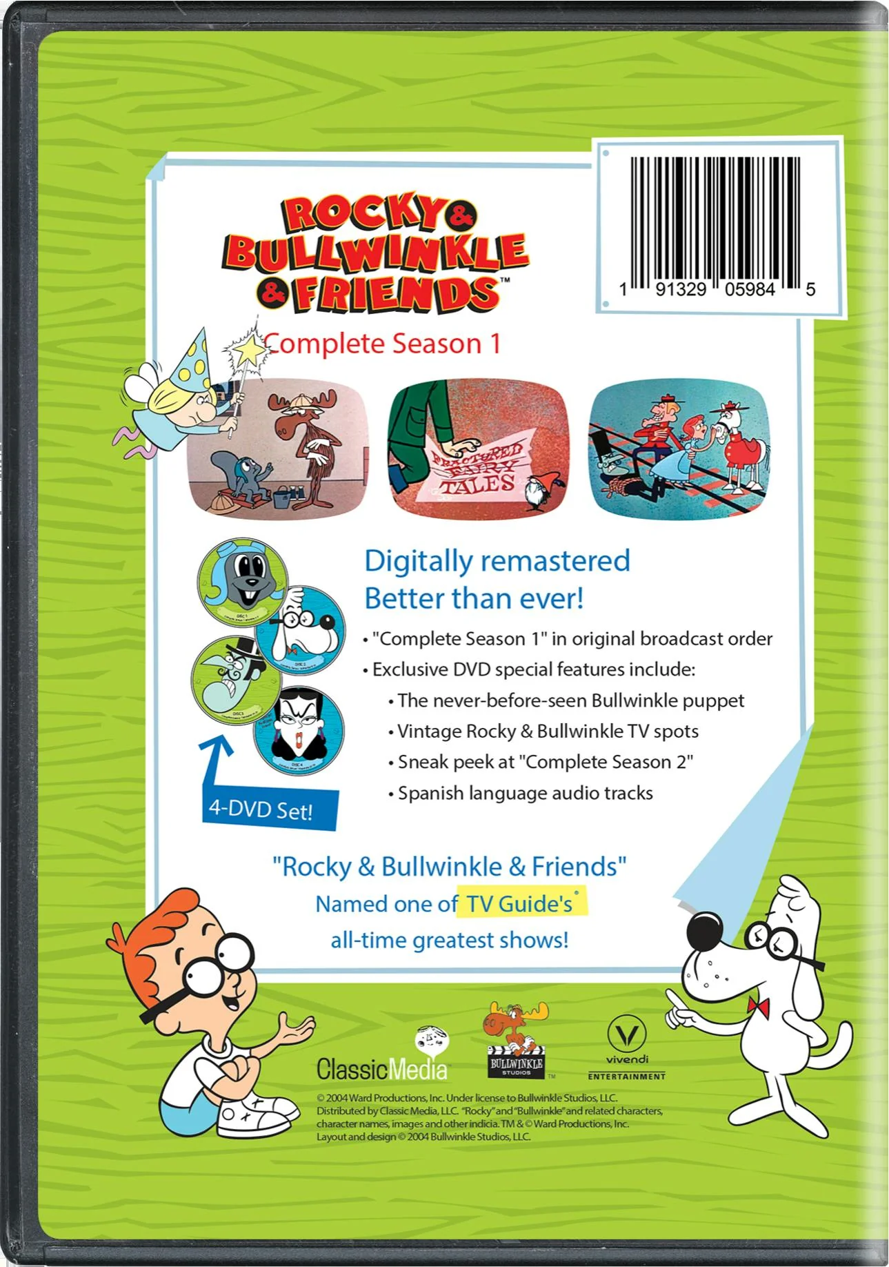 Rocky & Bullwinkle & Friends: Complete Season 1 [DVD] - Image 2