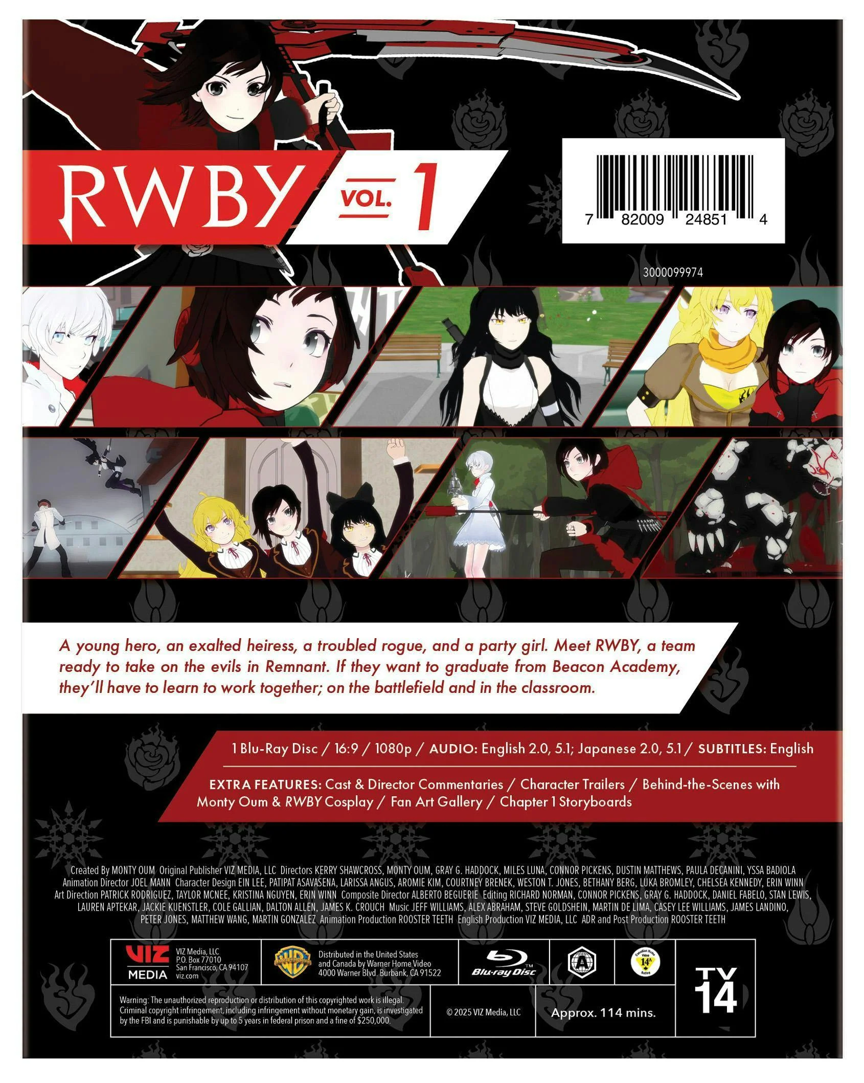 RWBY Volume 1 [Blu-ray] - Image 3