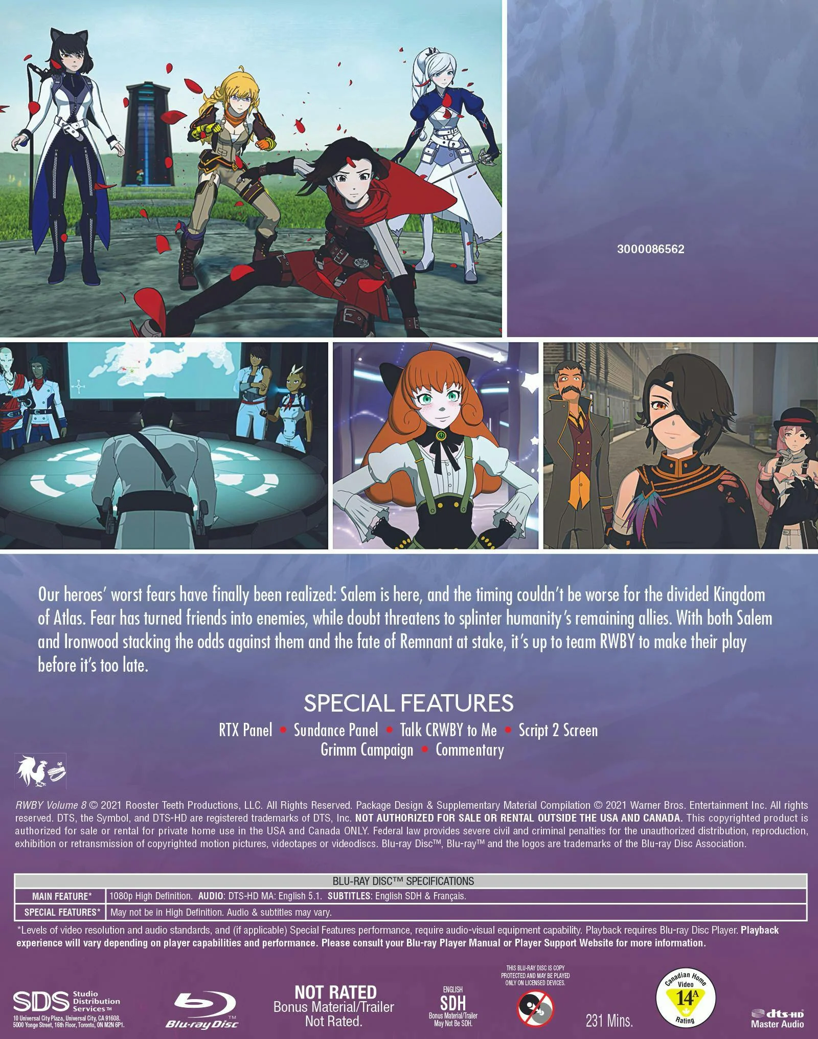 RWBY: Volume 8 [Blu-ray] - Image 2