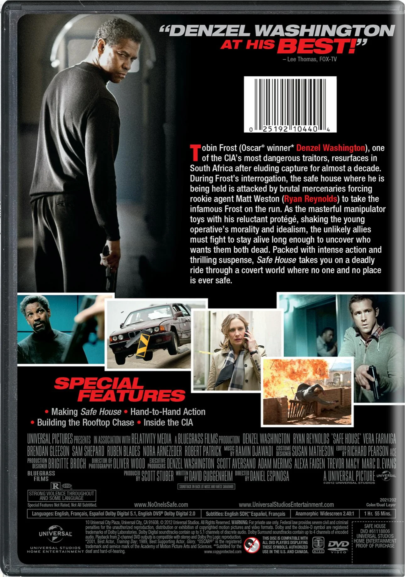 Safe House [DVD] - Image 2