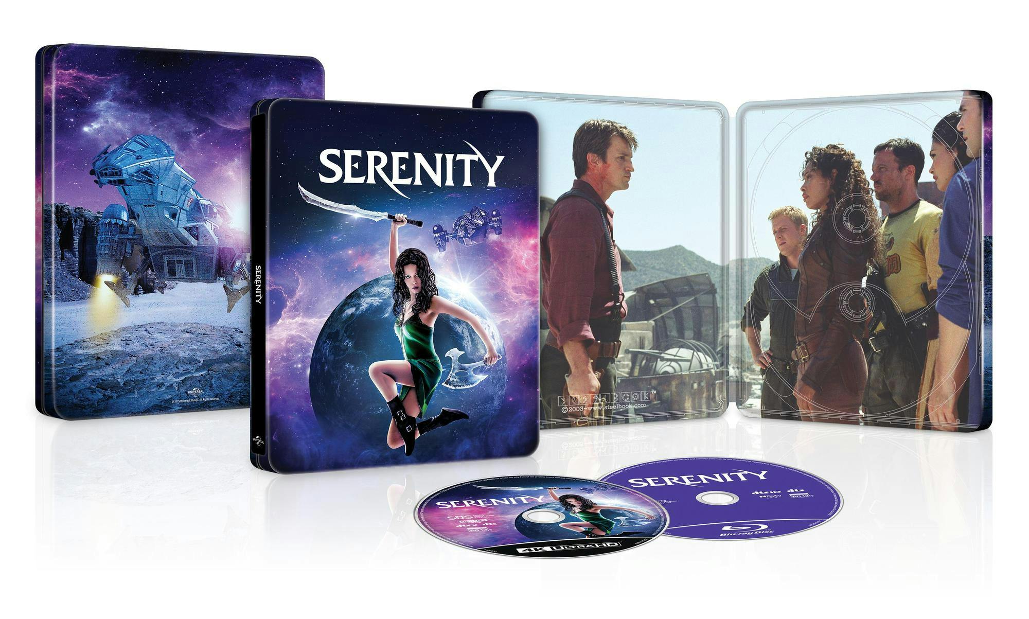 Serenity (Limited Edition 4K Ultra HD Steelbook + Blu-ray + Digital) [UHD] - Image 4