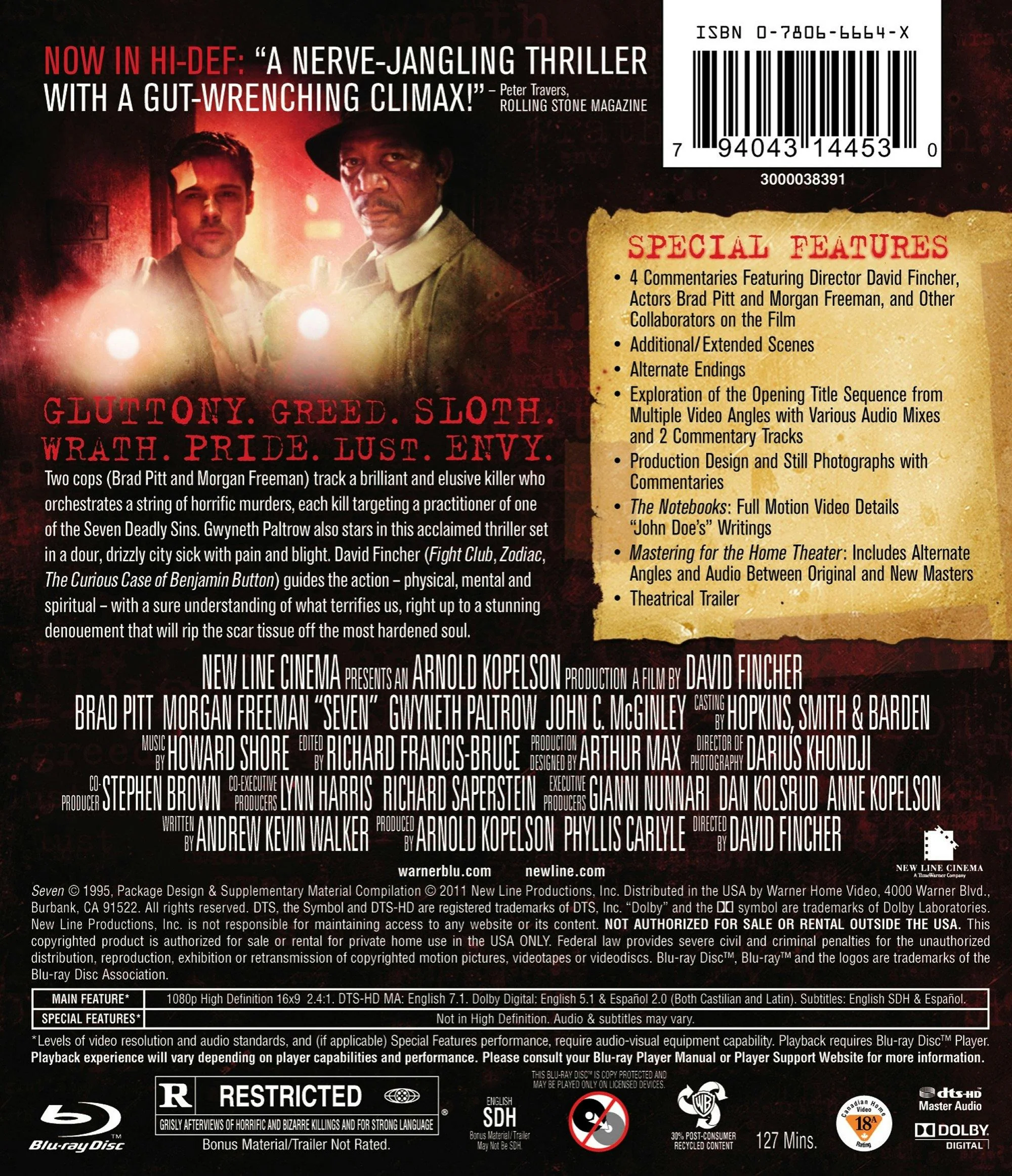 Seven [Blu-ray] - Image 2