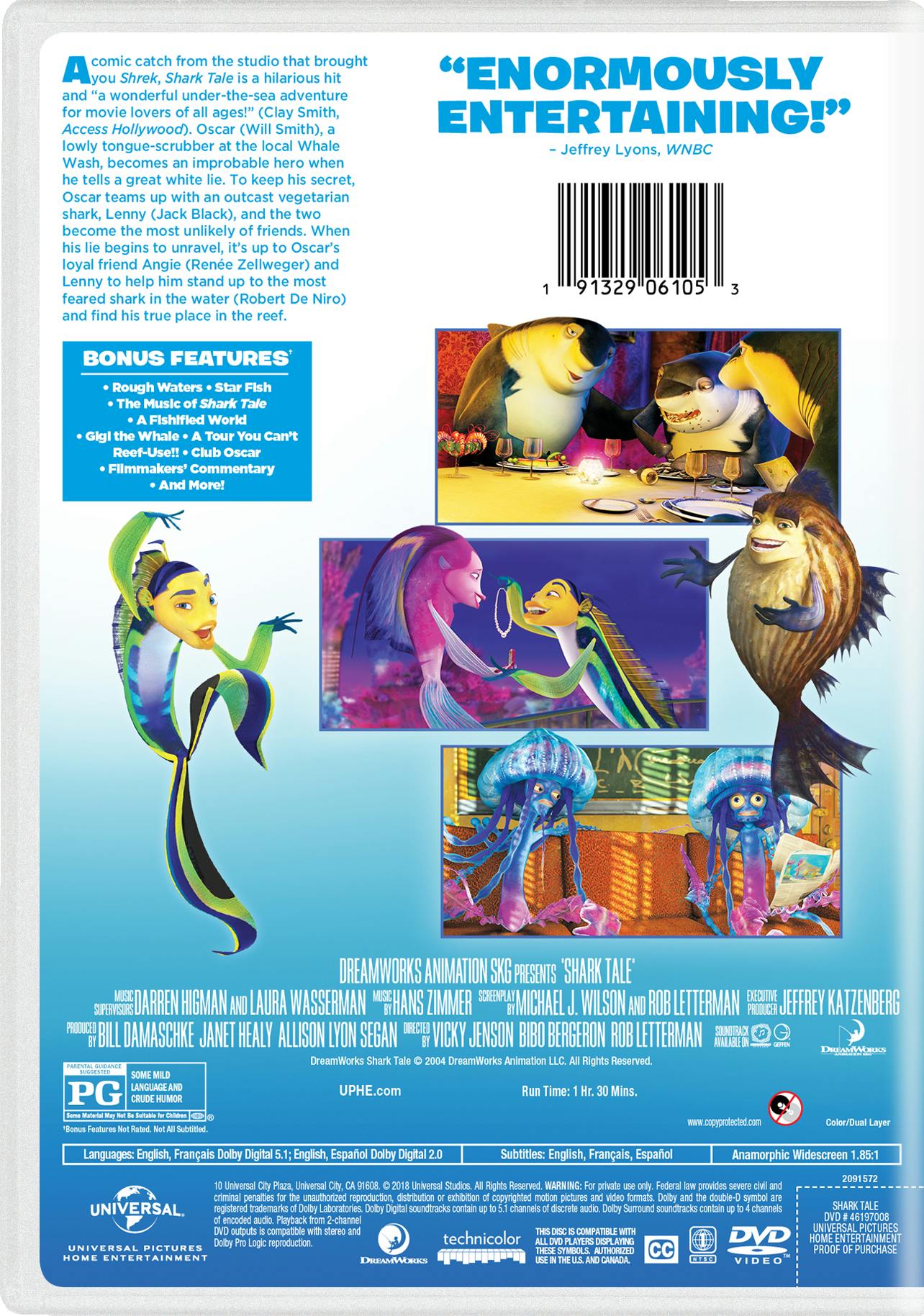 Shark Tale (DVD New Box Art) [DVD] - Image 2