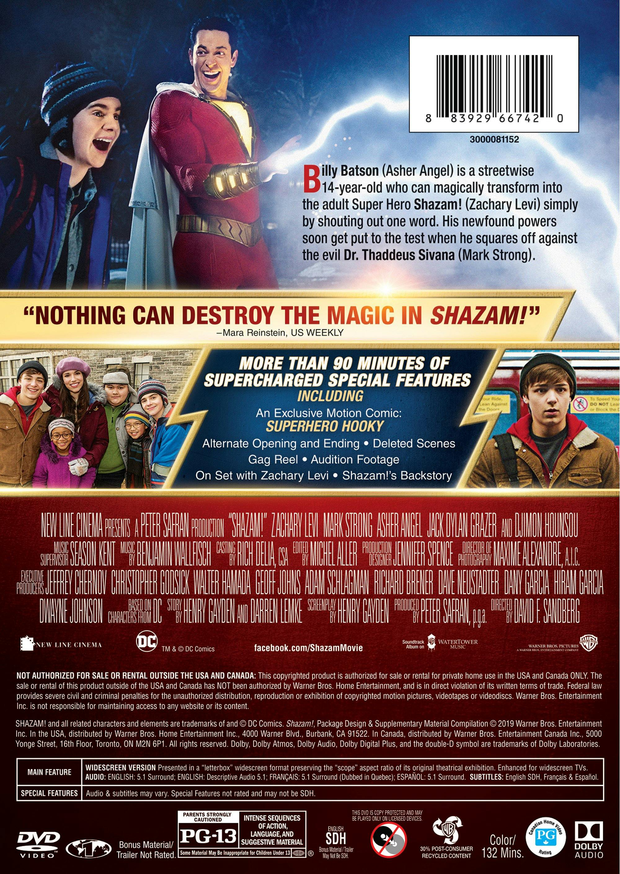 Shazam! (Special Edition) [DVD] - Image 3