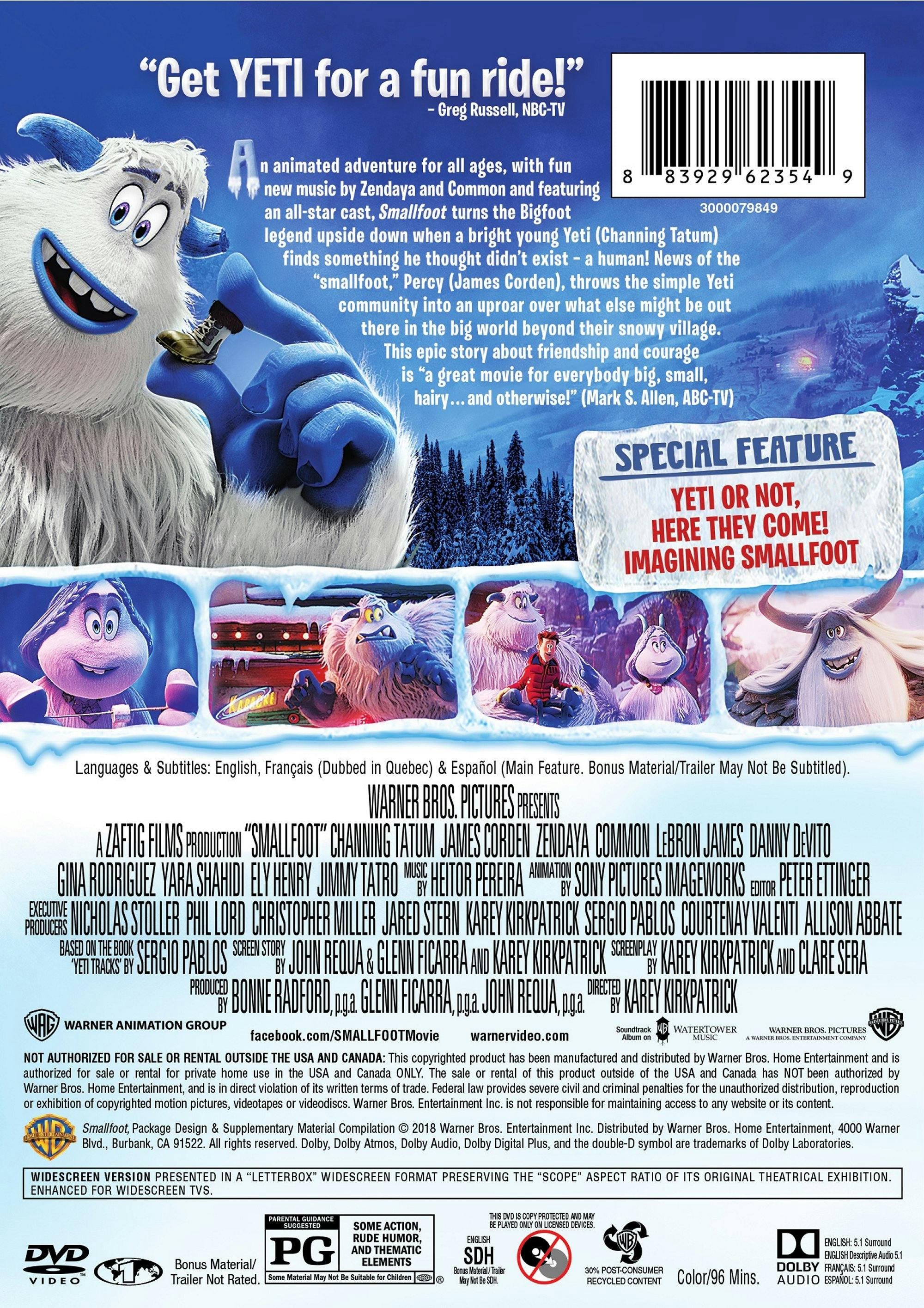 Smallfoot [DVD] - Image 2