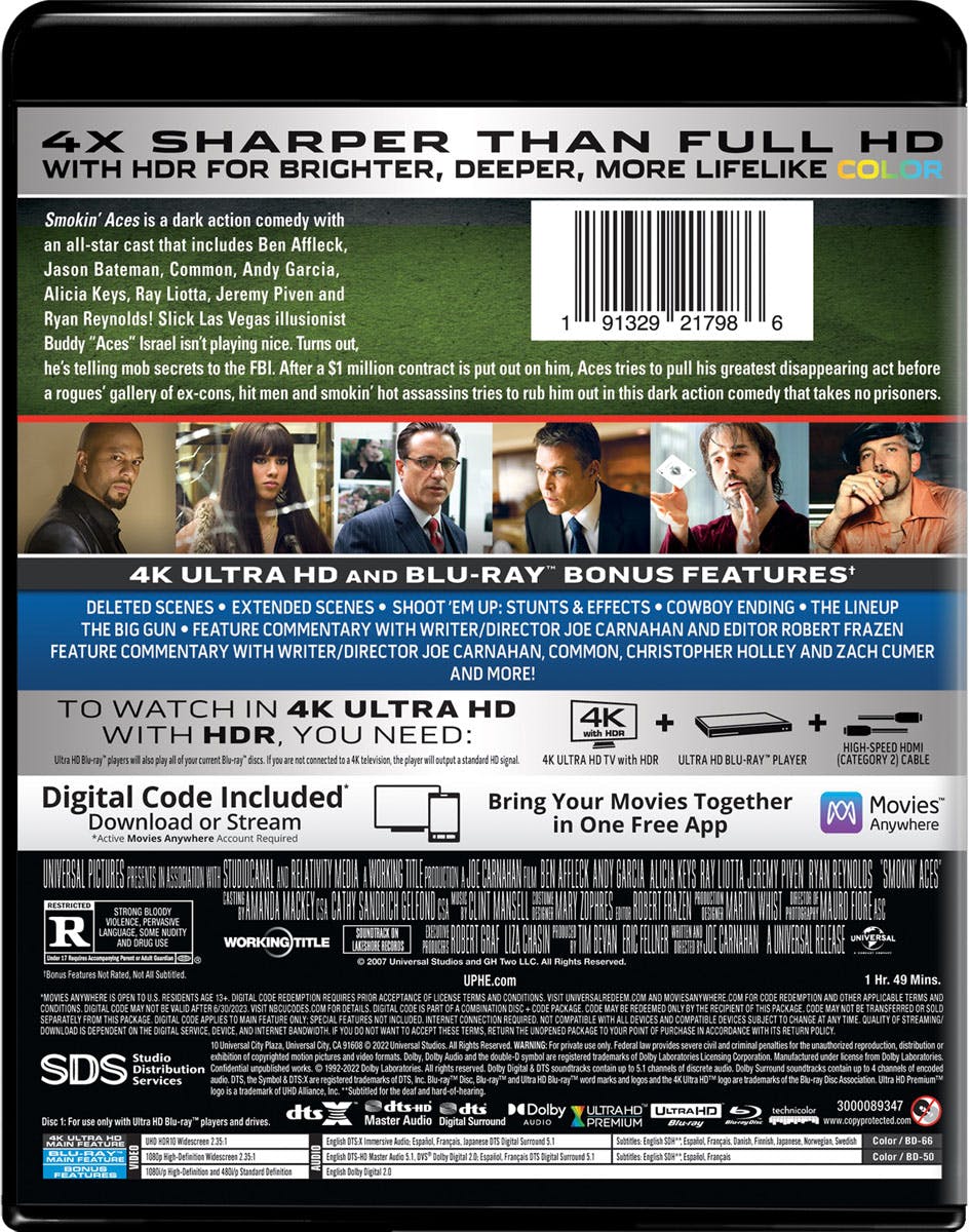 Smokin' Aces (4K Ultra HD + Blu-ray) [UHD] - Image 3
