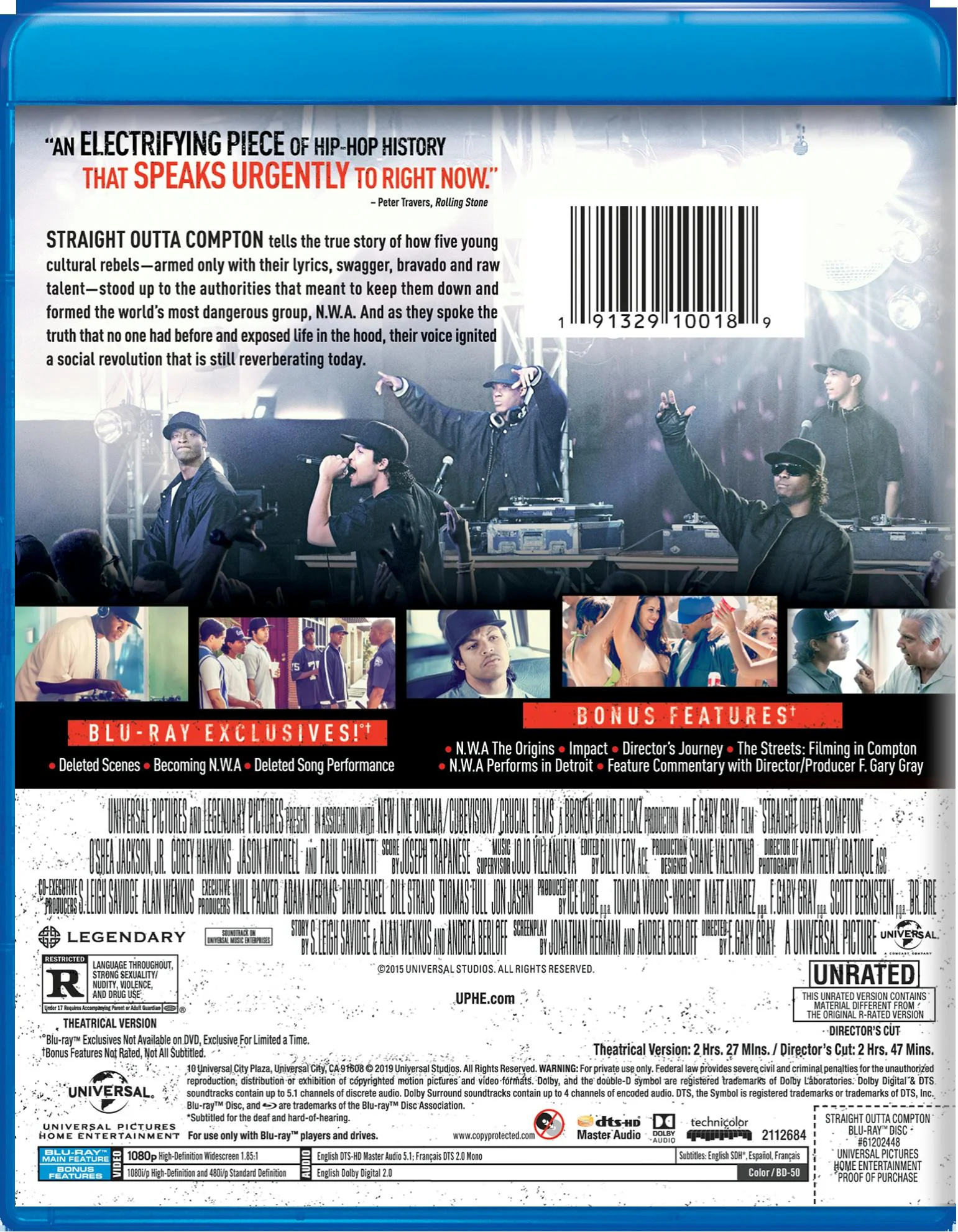 Straight Outta Compton (Blu-ray Director's Cut) [Blu-ray] - Image 2