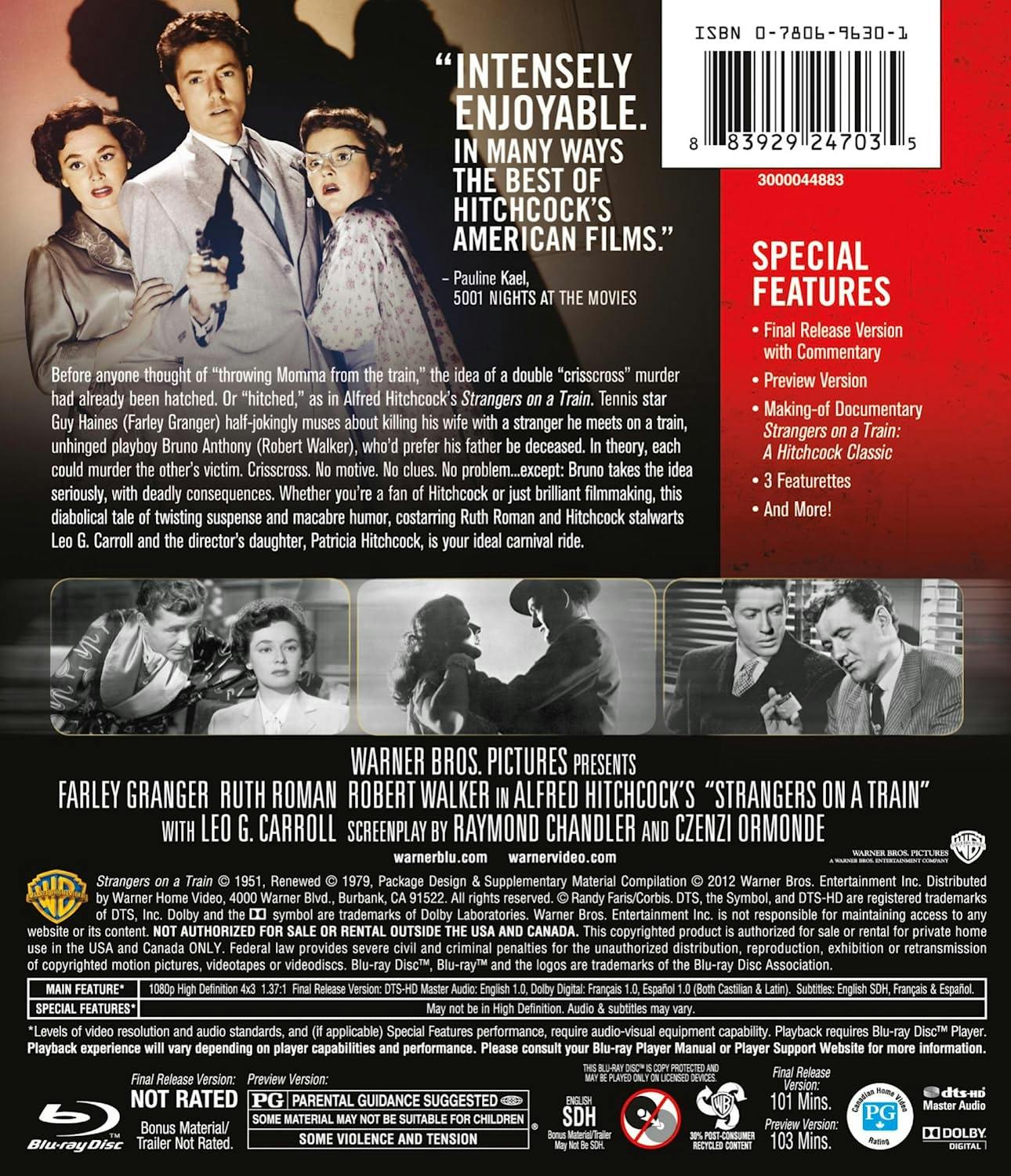 Strangers on a Train [Blu-ray] - Image 3