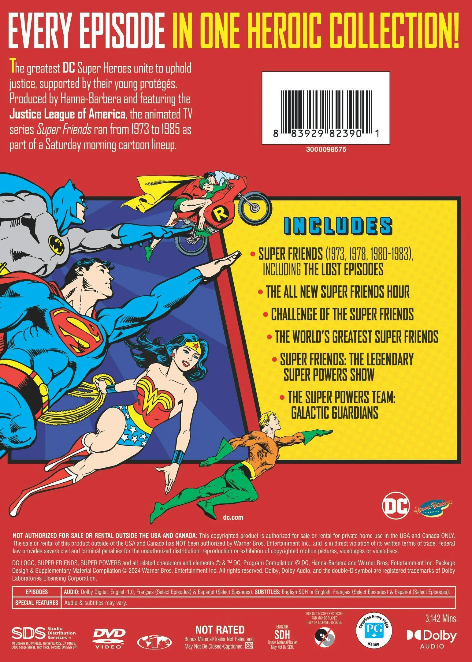Super Friends: The Complete Collection [DVD] - Image 3