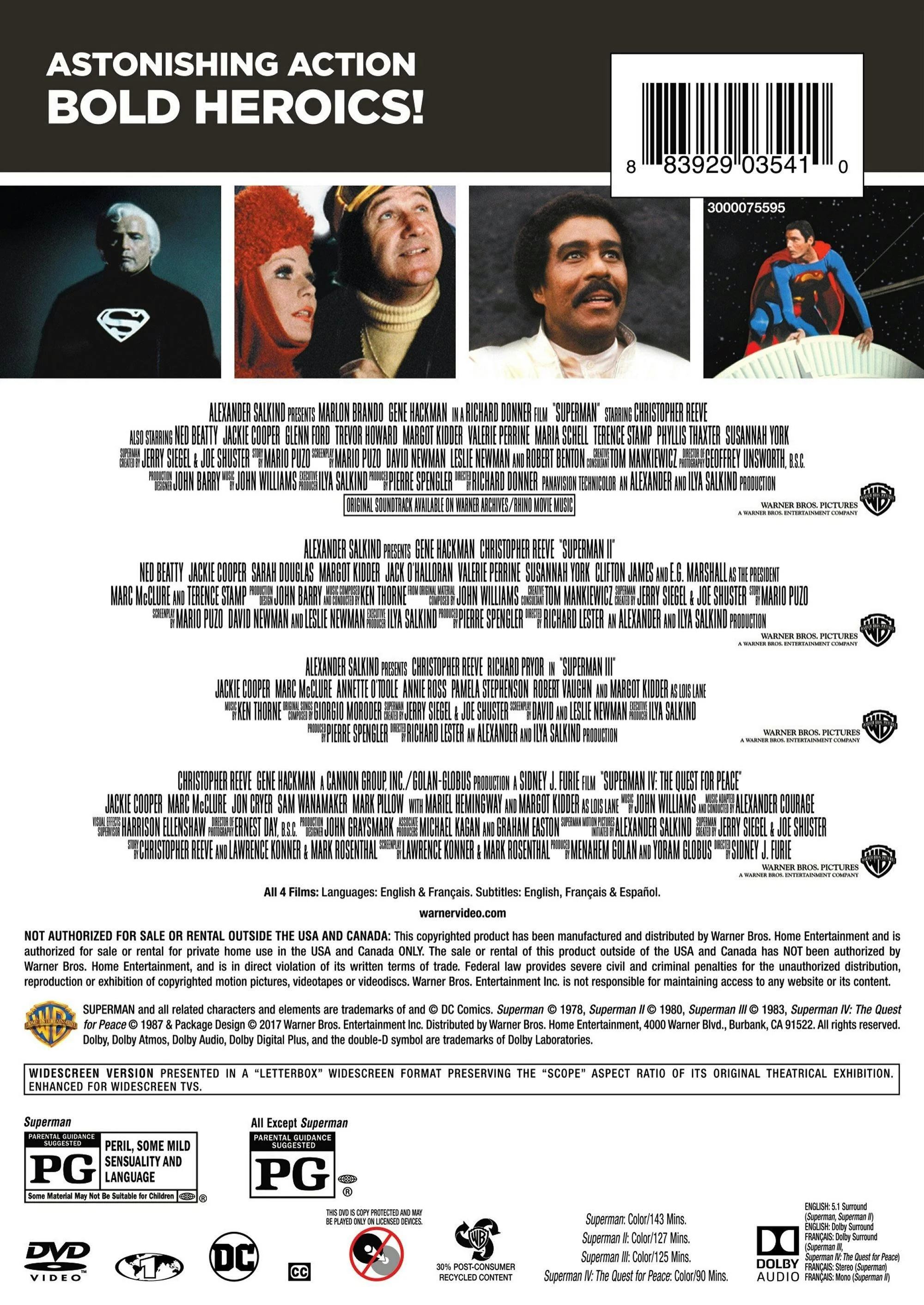 Superman Collection (Box Set) [DVD] - Image 2