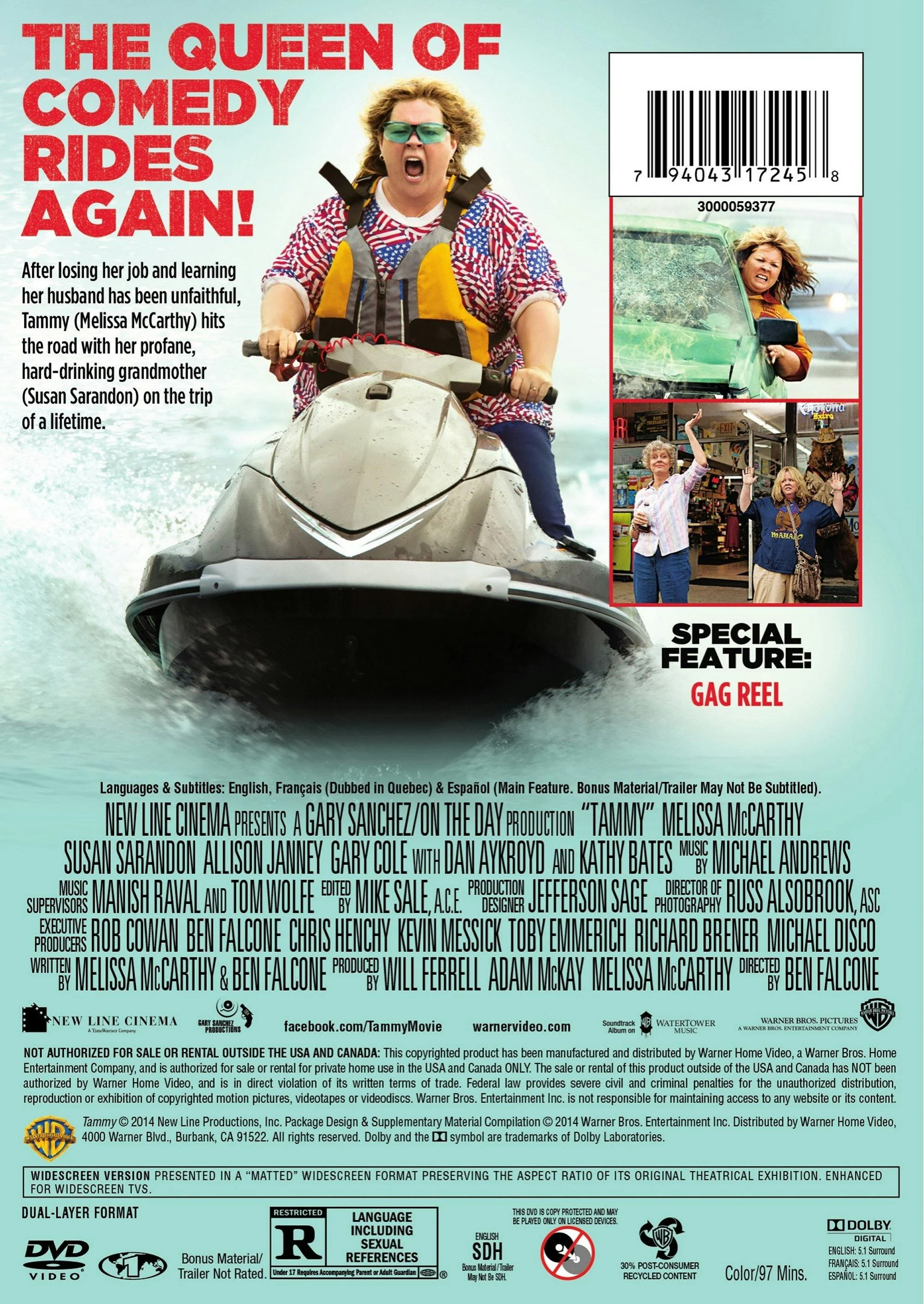 Tammy [DVD] - Image 2