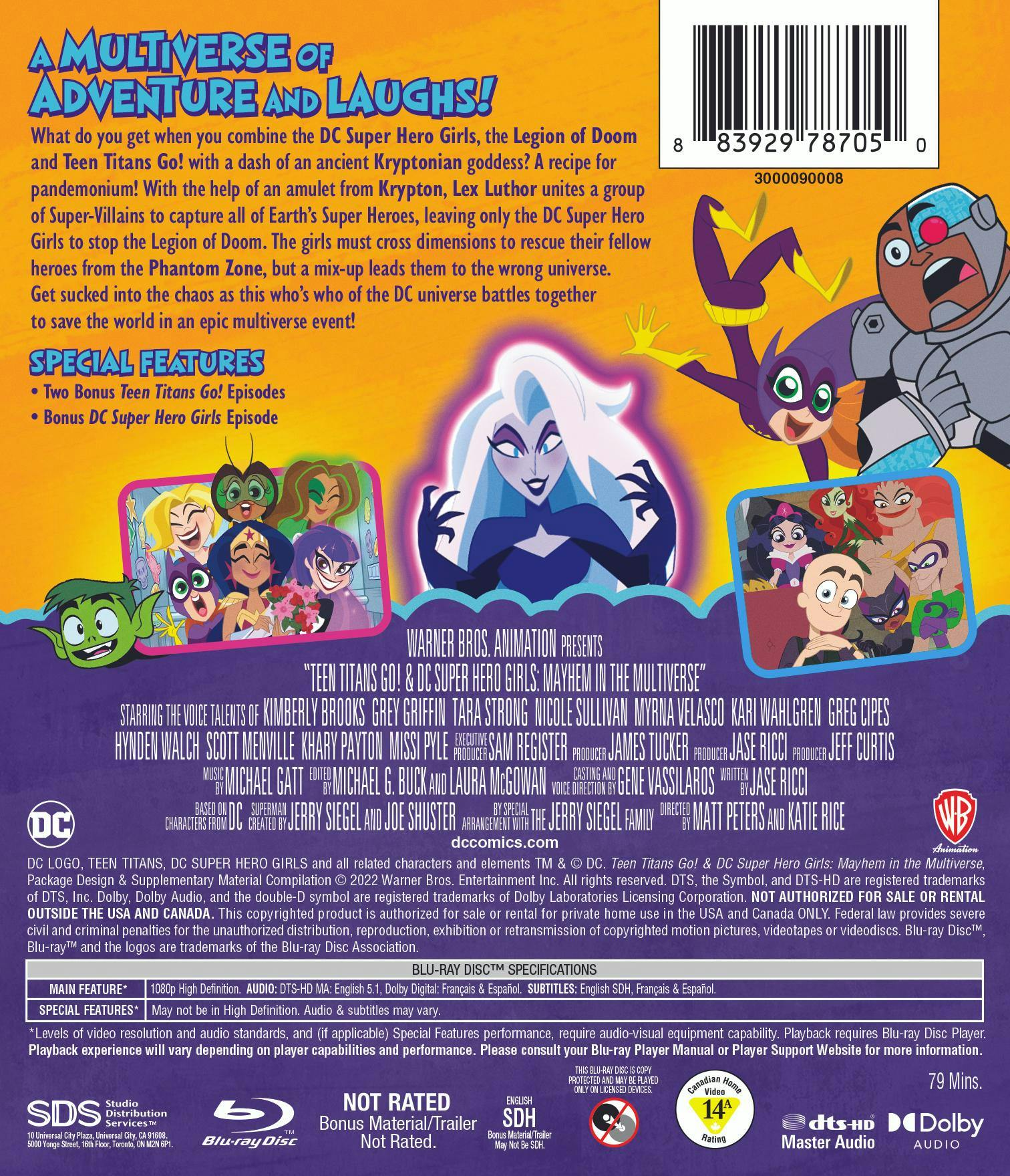 Teen Titans Go! & DC Super Hero Girls: Mayhem in the Multiverse [Blu-ray] - Image 3
