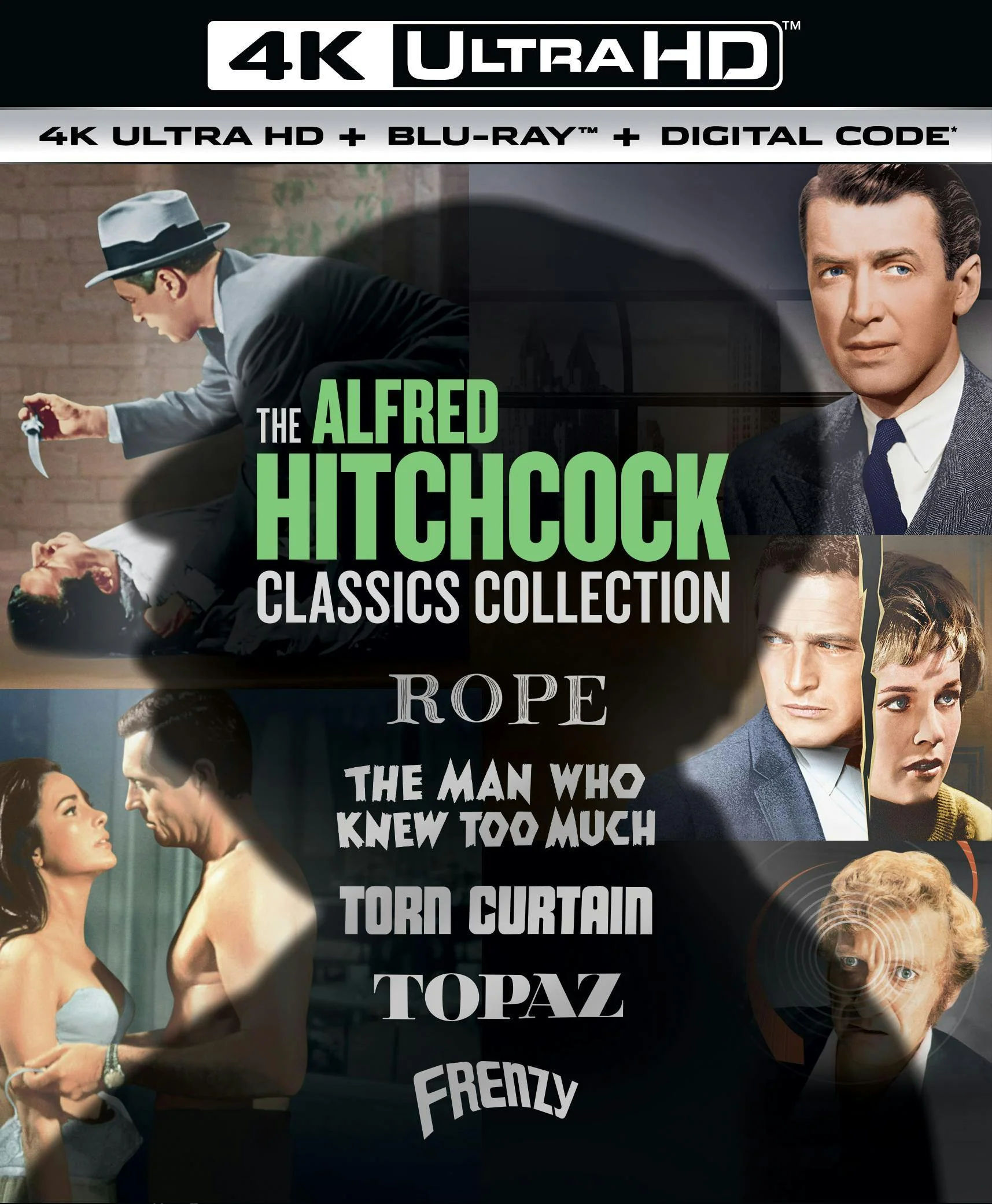 The Alfred Hitchcock Classics Collection (4K Ultra HD + Blu-ray) [UHD] - Image 2