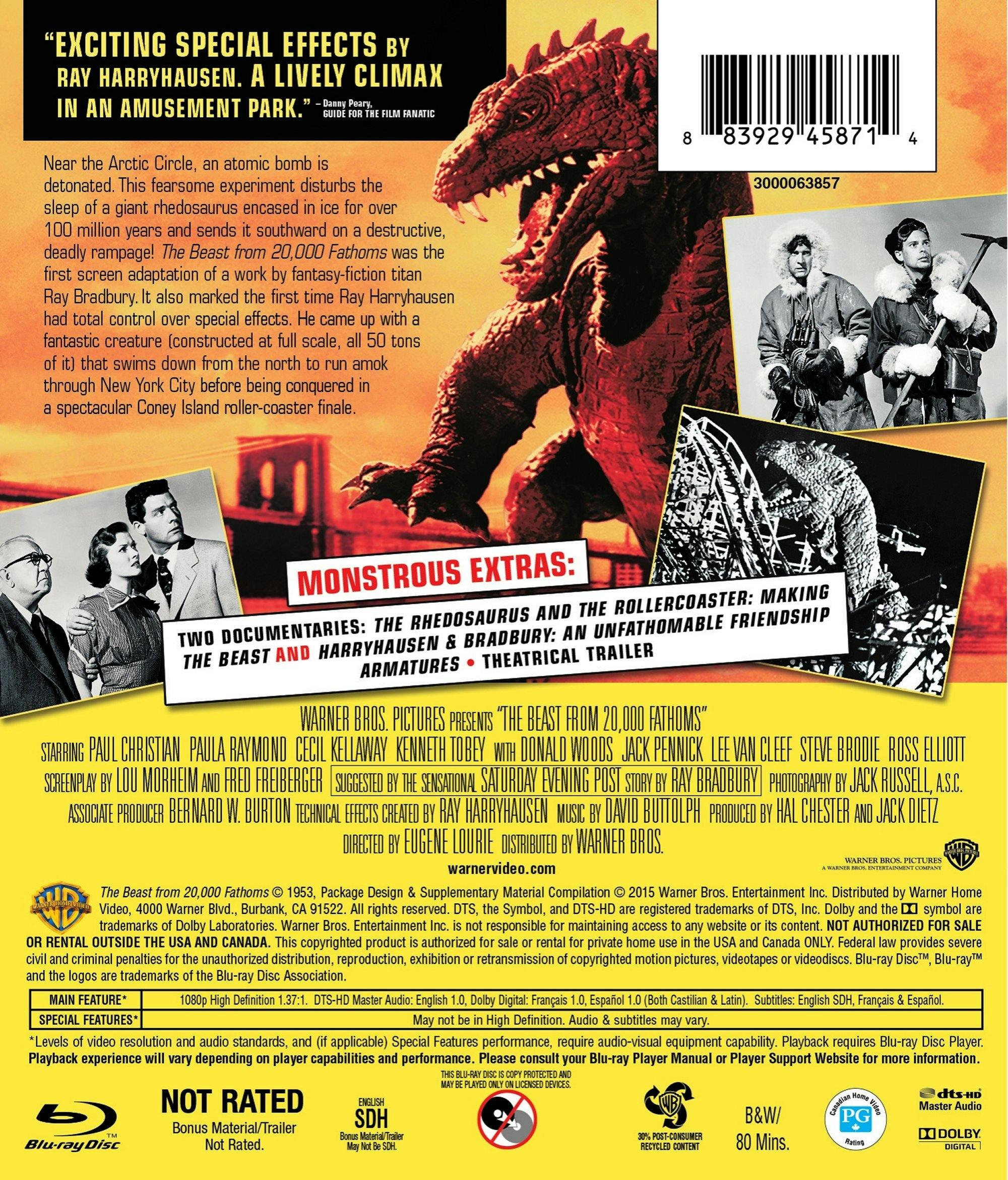The Beast from 20,000 Fathoms [Blu-ray] - Image 2