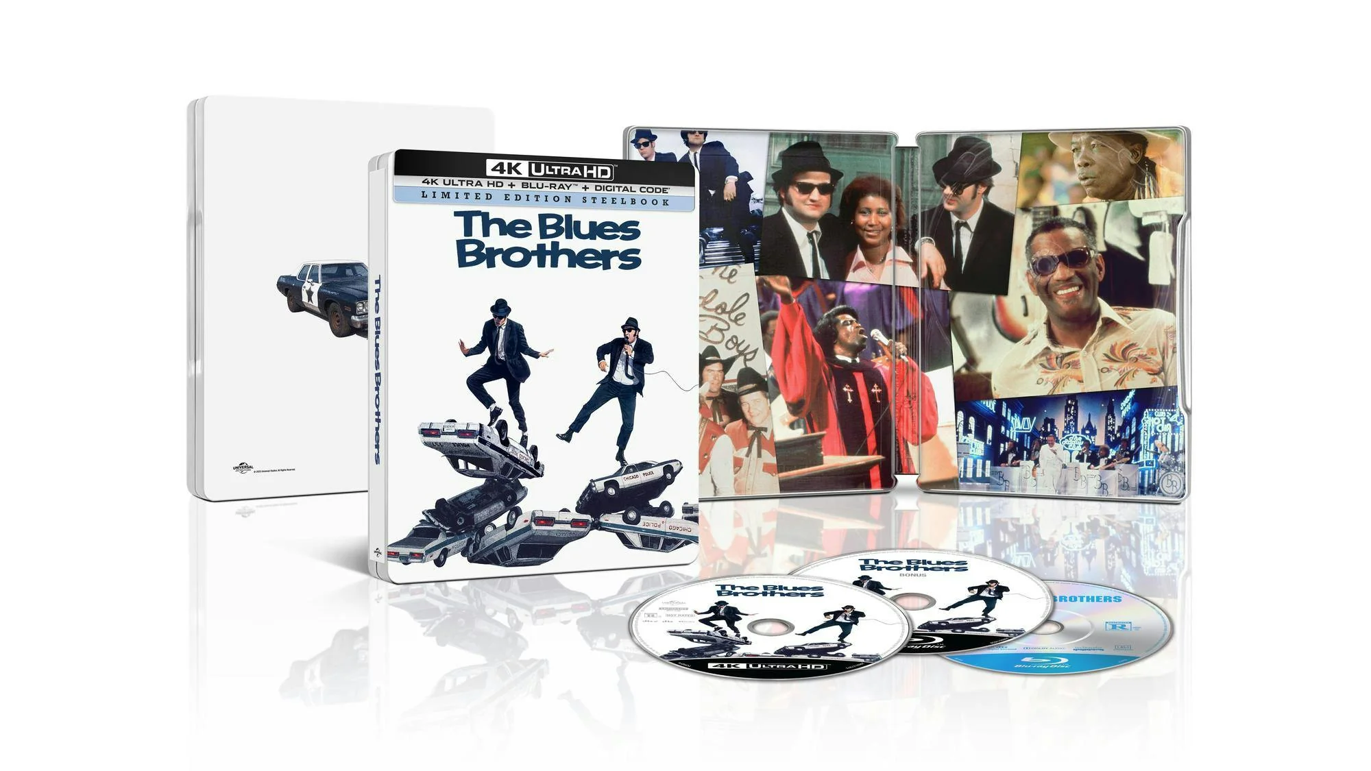 The Blues Brothers - 45th Anniversary (Limited Edition 4K Steelbook + Blu-ray + Digital) [UHD] - Image 4